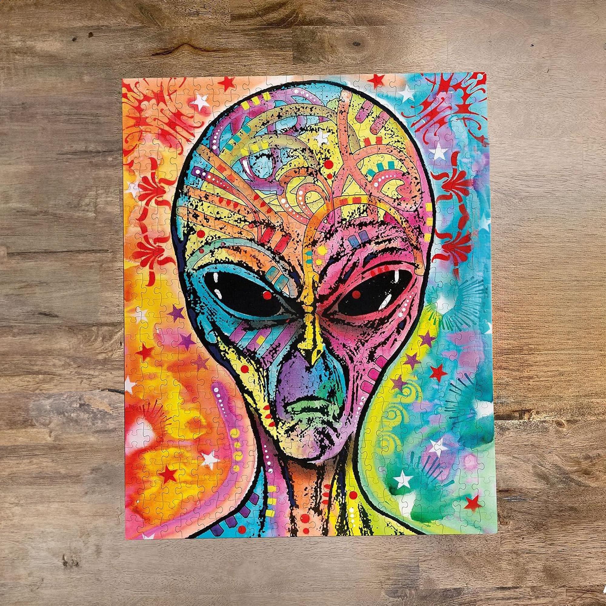 Dean Russo Alien 500 Piece Jigsaw Puzzle