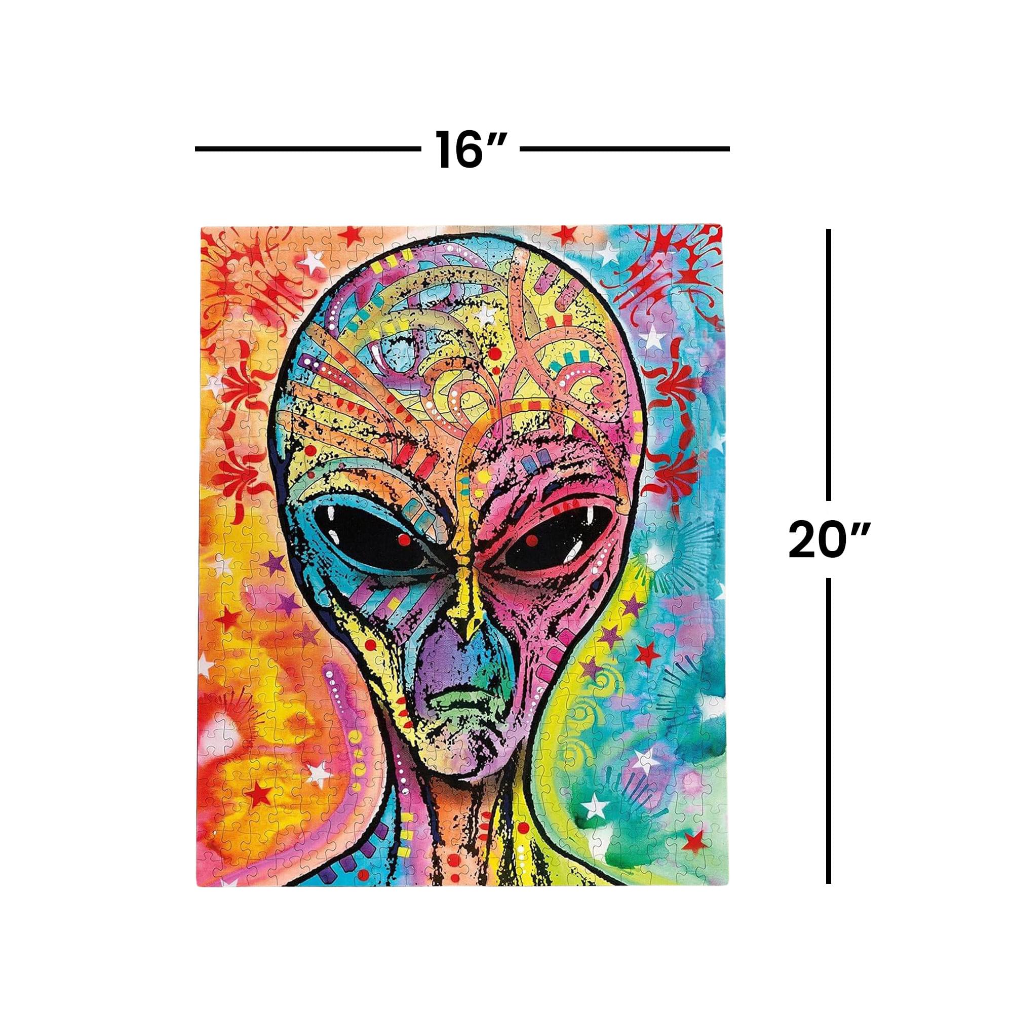 Dean Russo Alien 500 Piece Jigsaw Puzzle