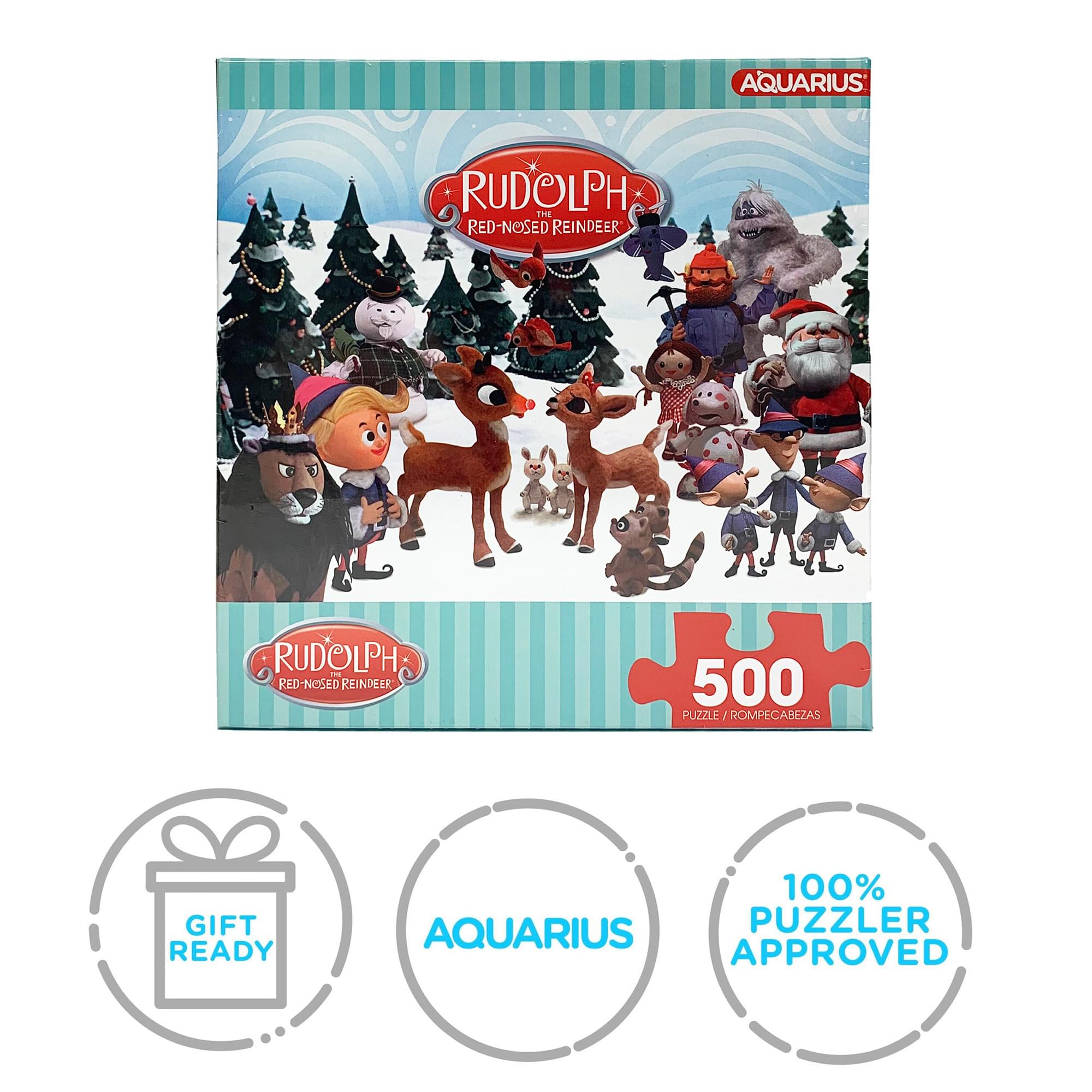 Rudolph The Red-Nosed Reindeer 500 Piece Jigsaw Puzzle