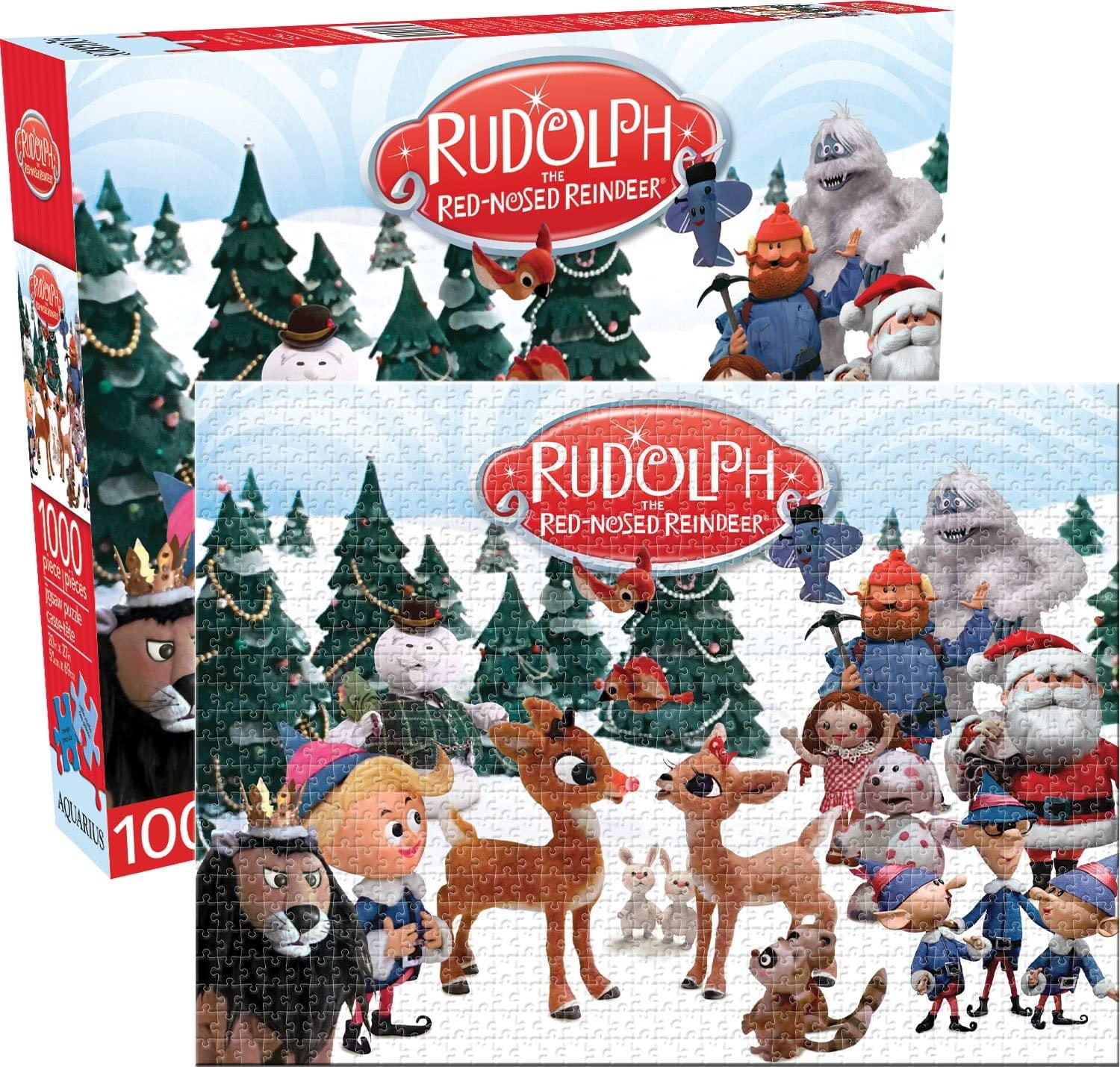 Rudolph The Red-Nosed Reindeer 1000 Piece Jigsaw Puzzle