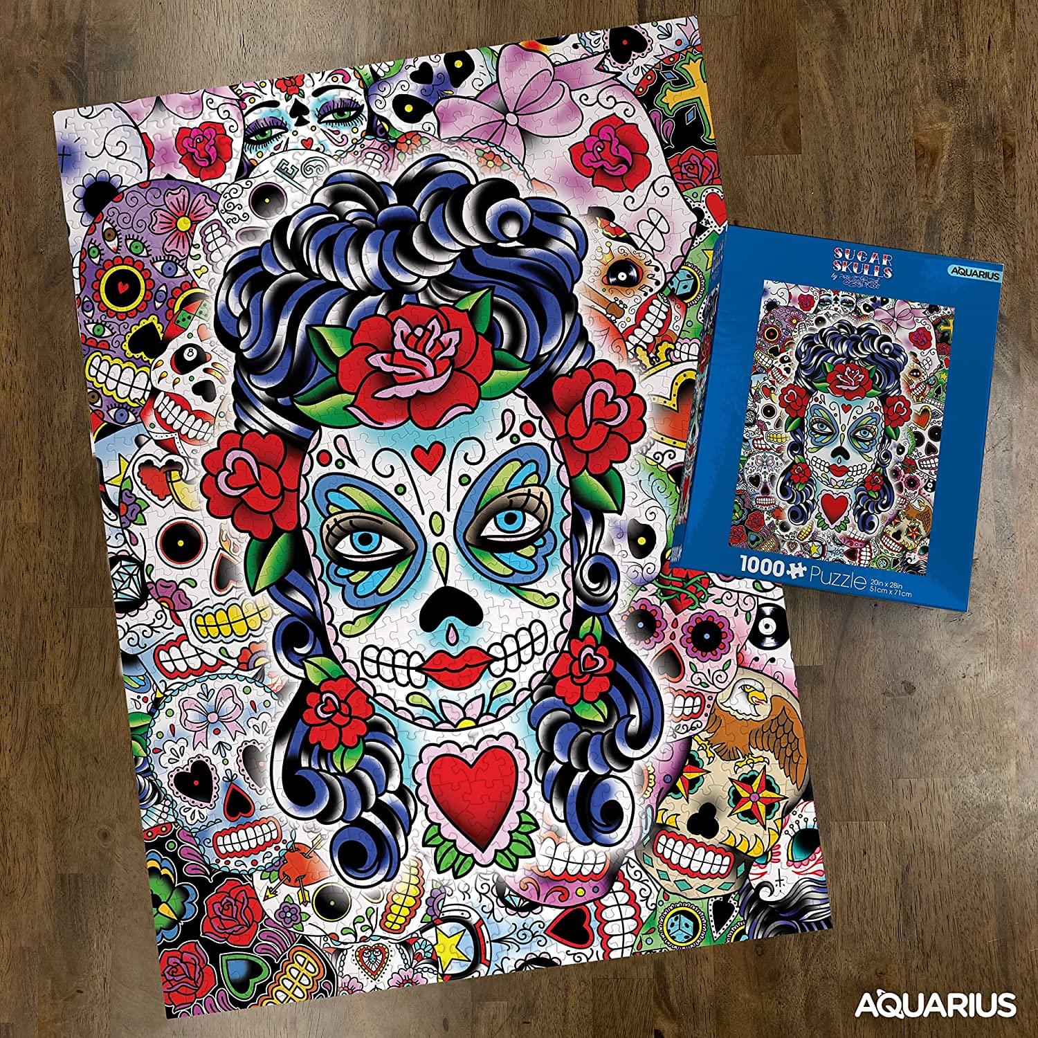 Sugar Skulls 1000 Piece Jigsaw Puzzle