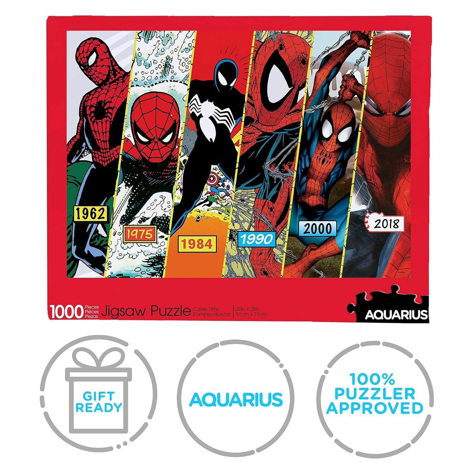 Marvel Spider-Man Timeline 1000 Piece Jigsaw Puzzle