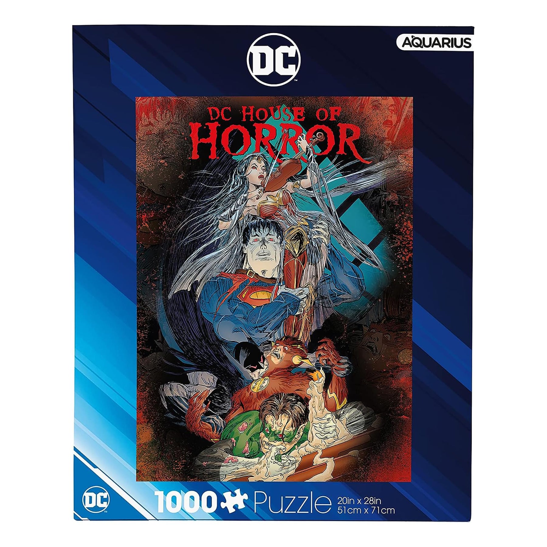 DC House of Horror 1000 Piece Jigsaw Puzzle