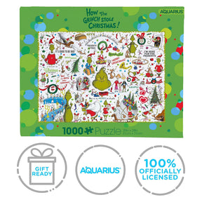 Dr. Seuss Grinch Christmas 1000 Piece Jigsaw Puzzle