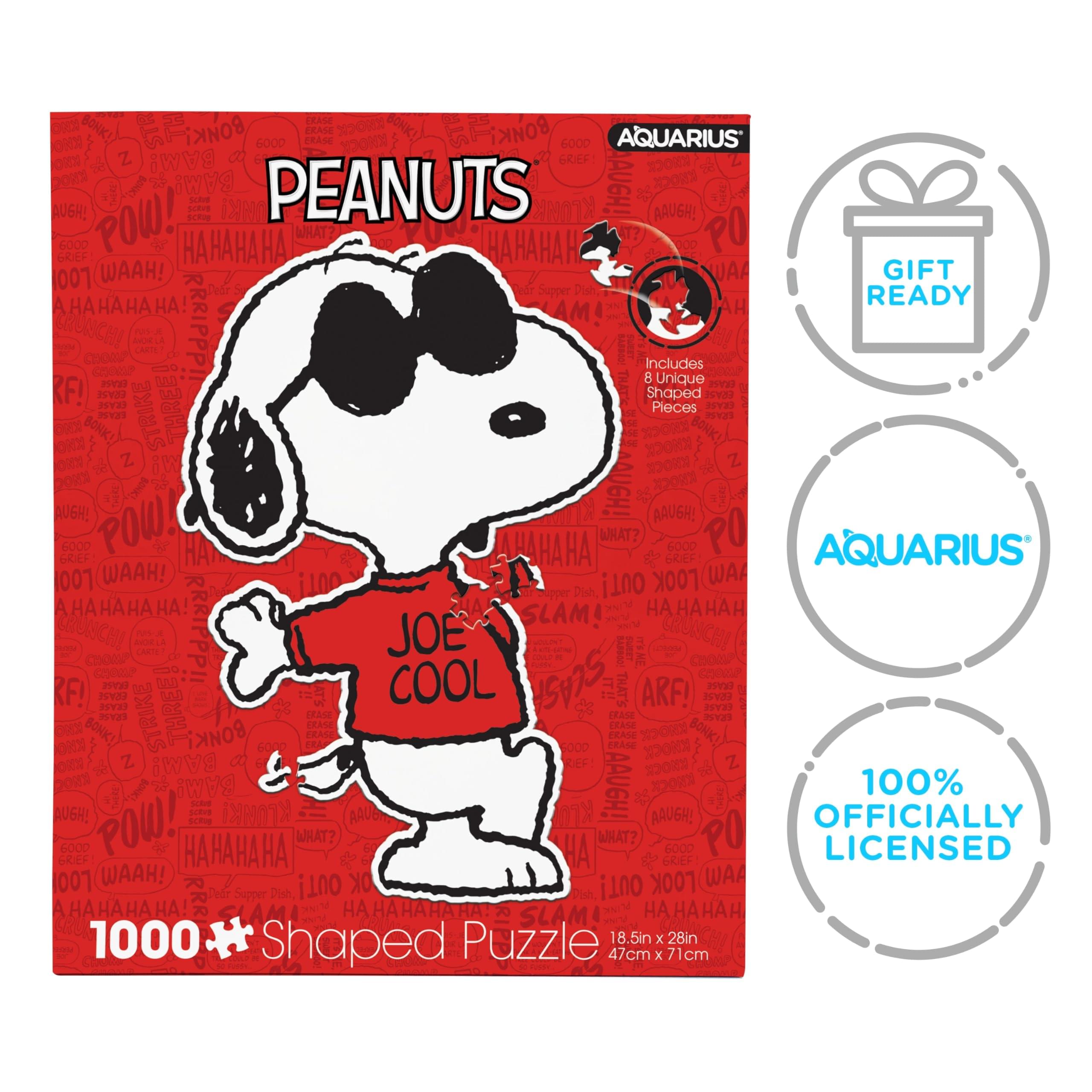 Peanuts Joe Cool Shaped 1000 Piece Jigsaw Puzzle