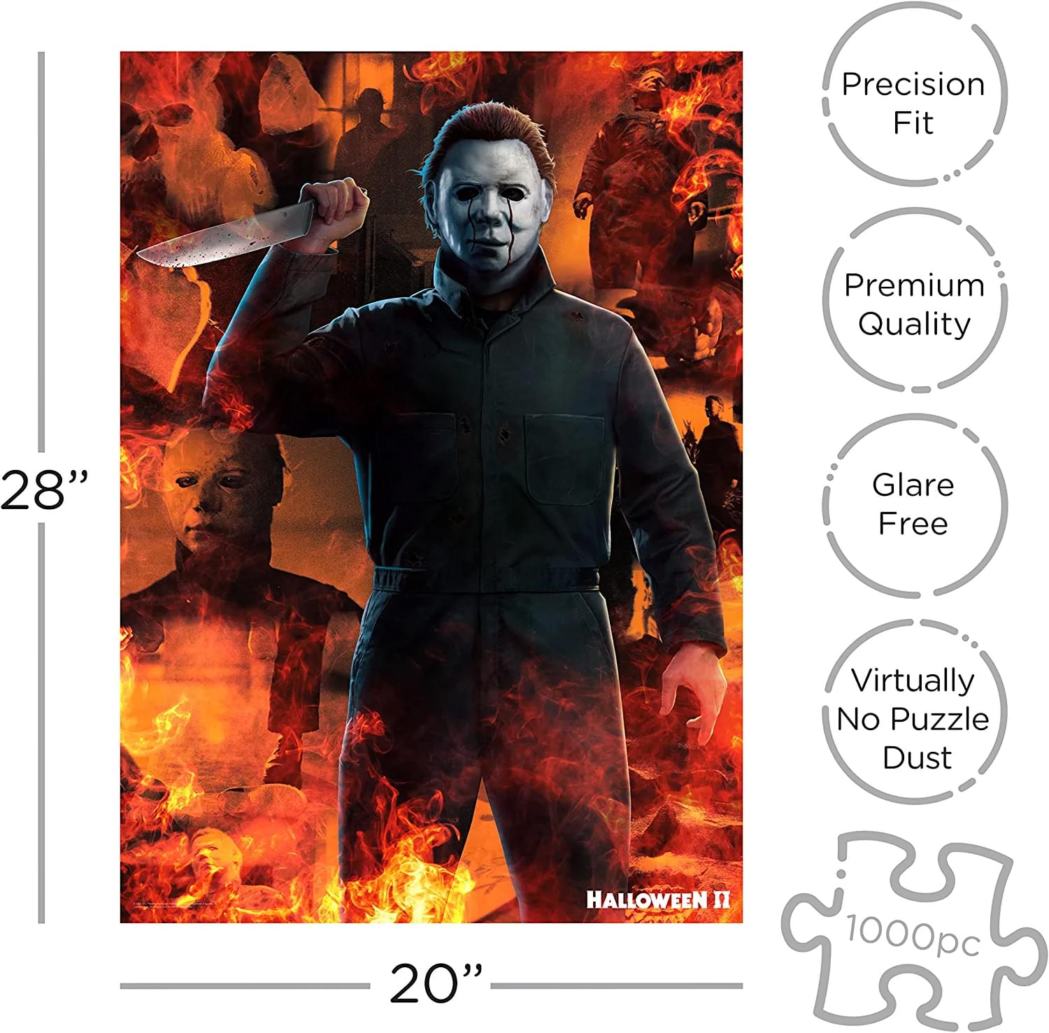 Halloween 2 Fire 1000 Piece Jigsaw Puzzle