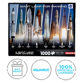 NASA Rocket Grid 1000 Piece Jigsaw Puzzle