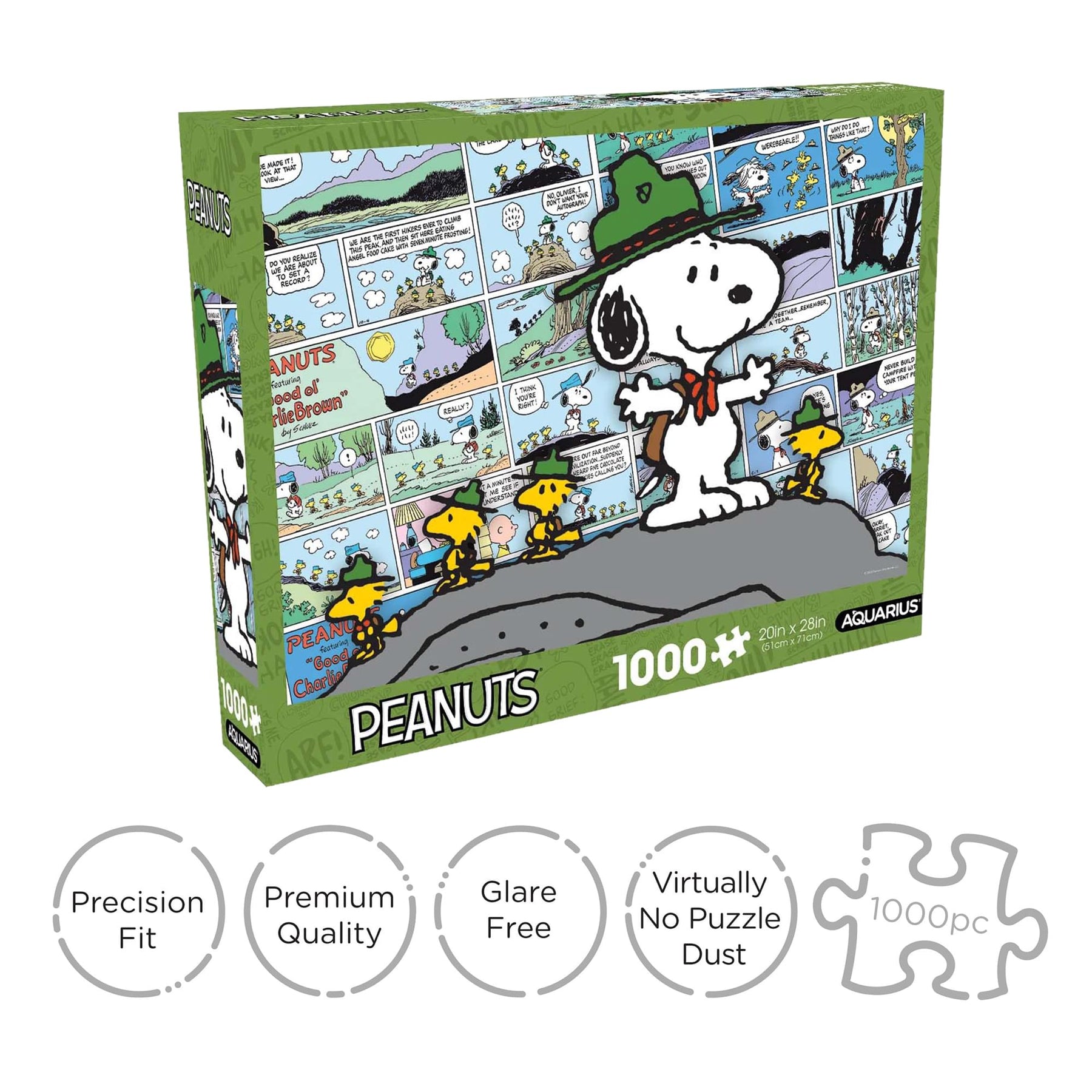 Peanuts Beagle Scouts 1000 Piece Jigsaw Puzzle