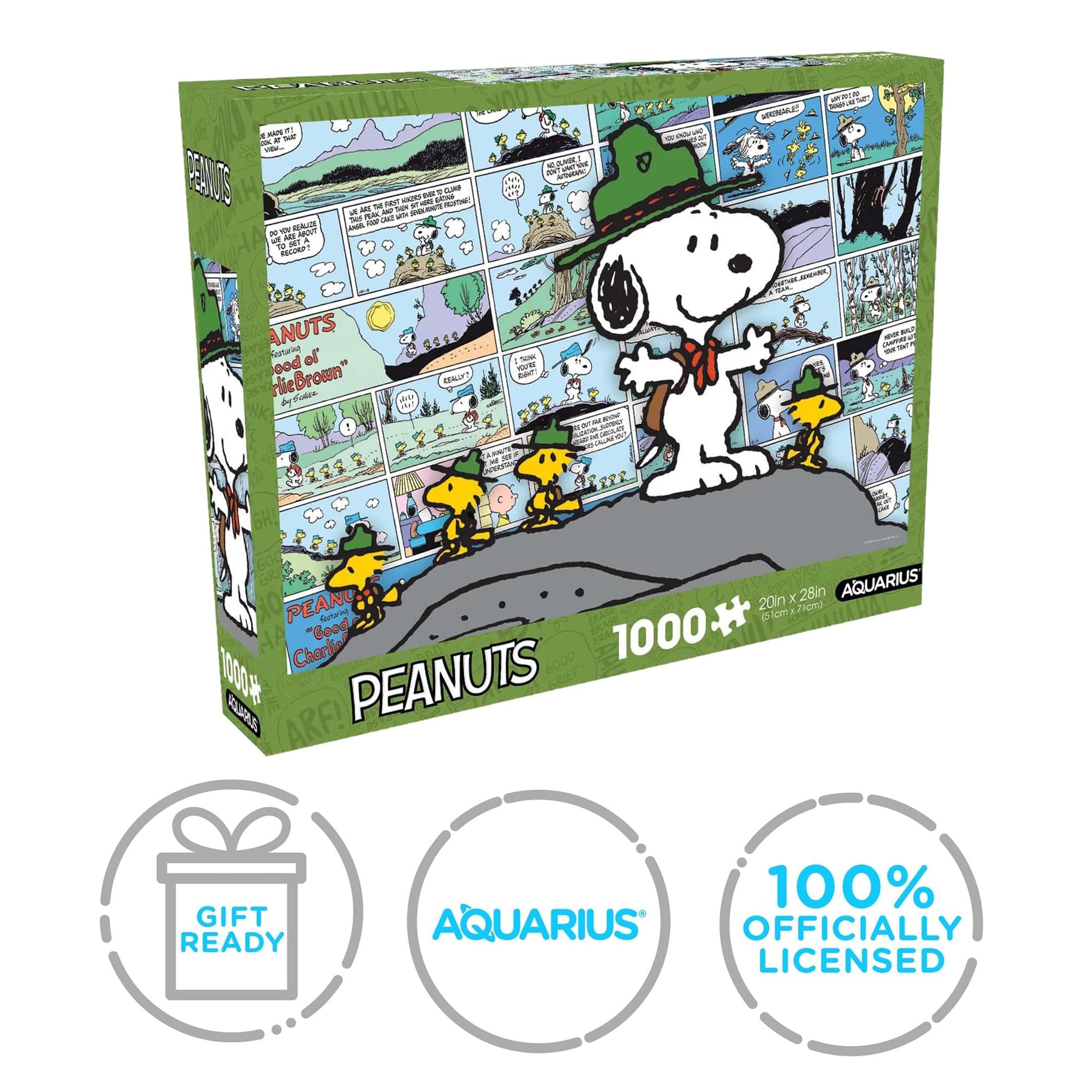 Peanuts Beagle Scouts 1000 Piece Jigsaw Puzzle