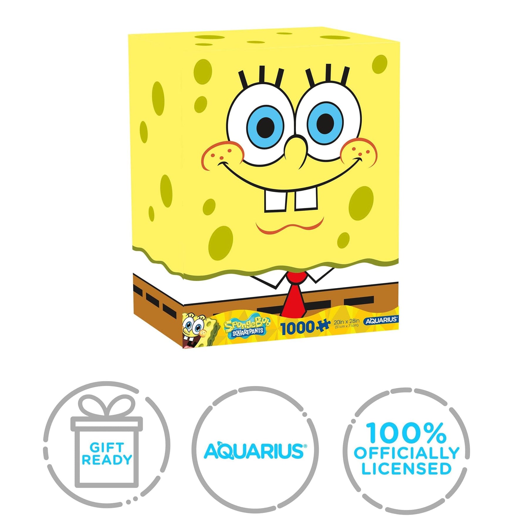 Trefl 4-in-1 Puzzelset – SpongeBob – 4 X 250 Stukjes – Voor Tieners En Fans Van De Gekke Wereld Van SpongeBob