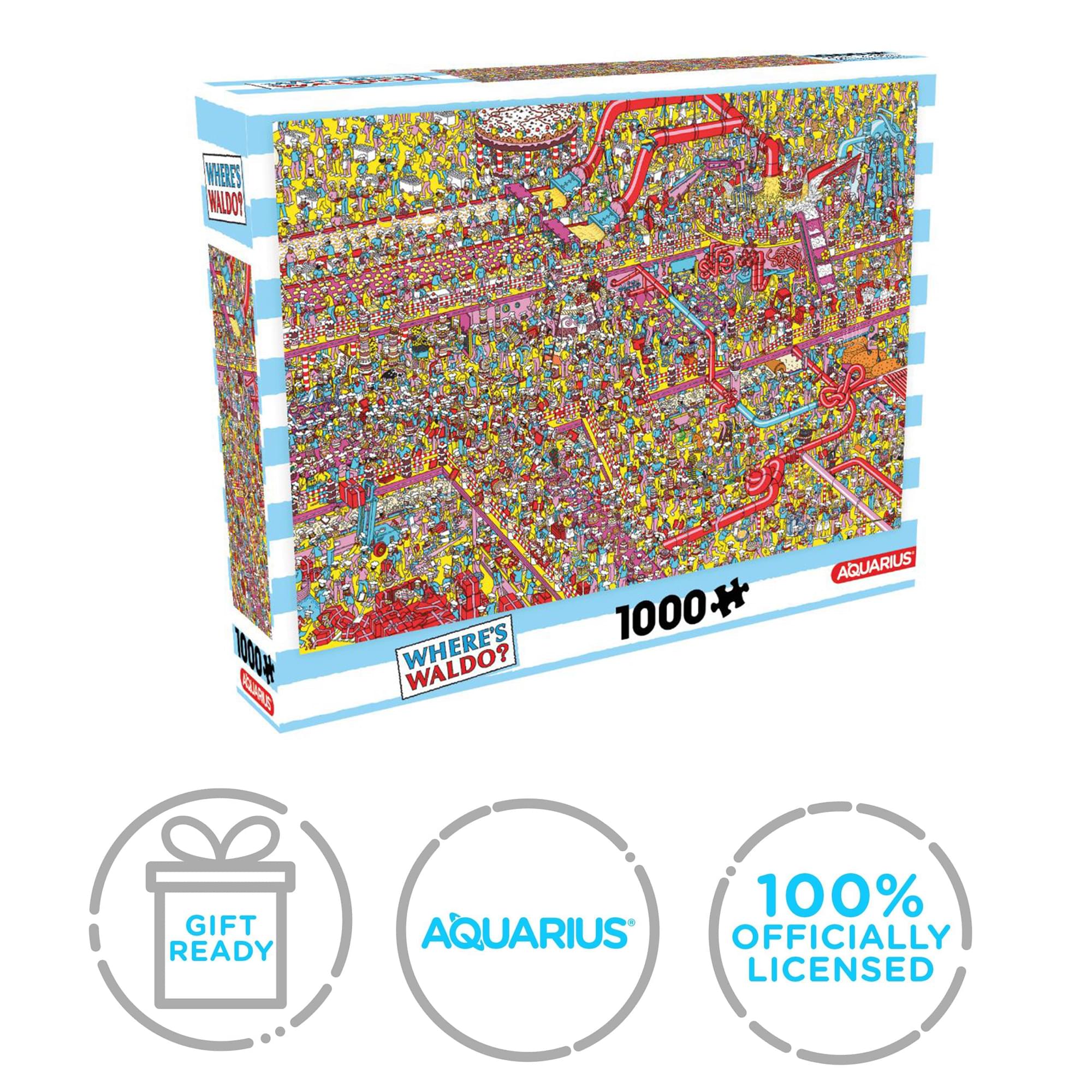 Where’s Waldo? Cake Factory 1000 Piece Jigsaw Puzzle