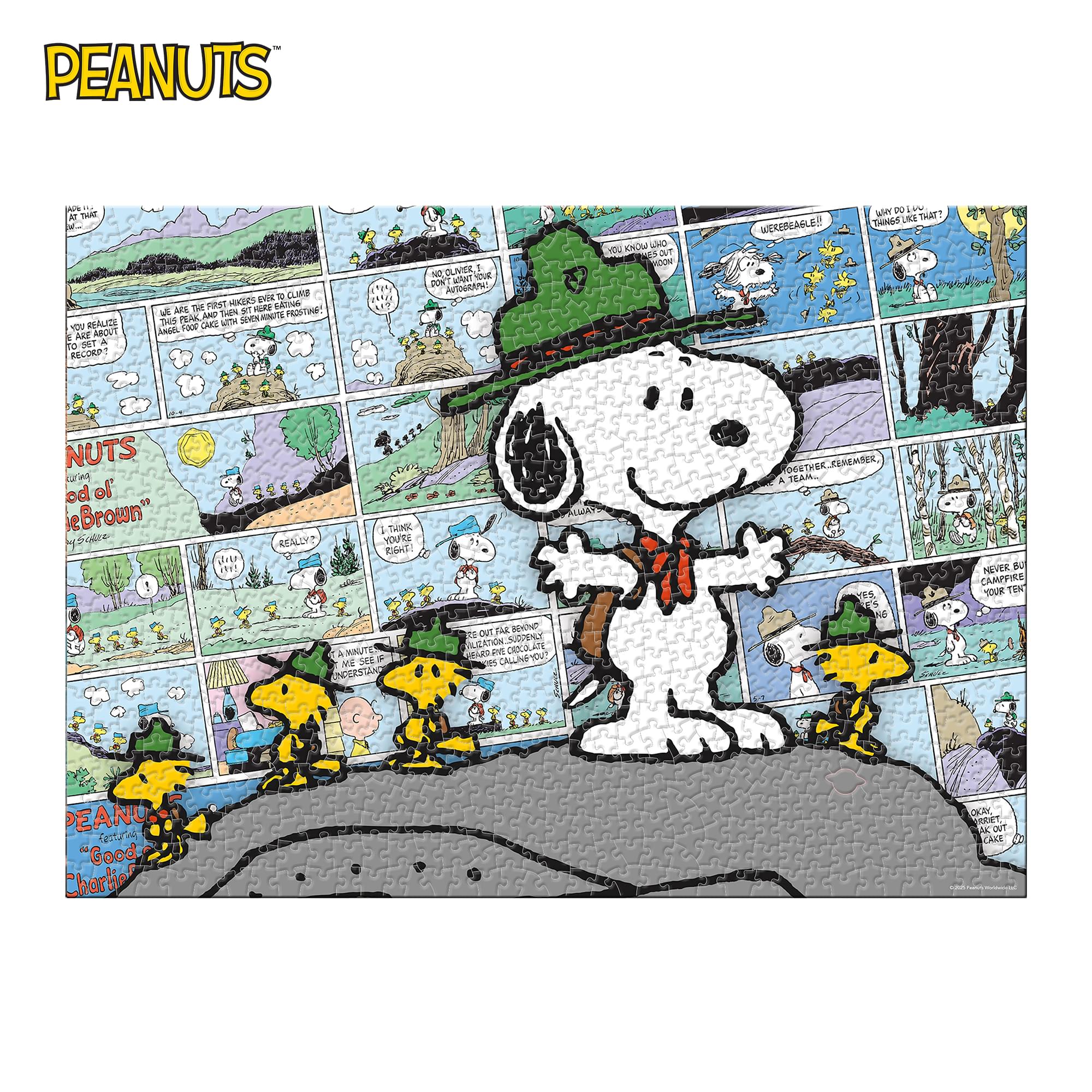 Peanuts Beagle Scouts 1000-Piece Jigsaw Puzzle