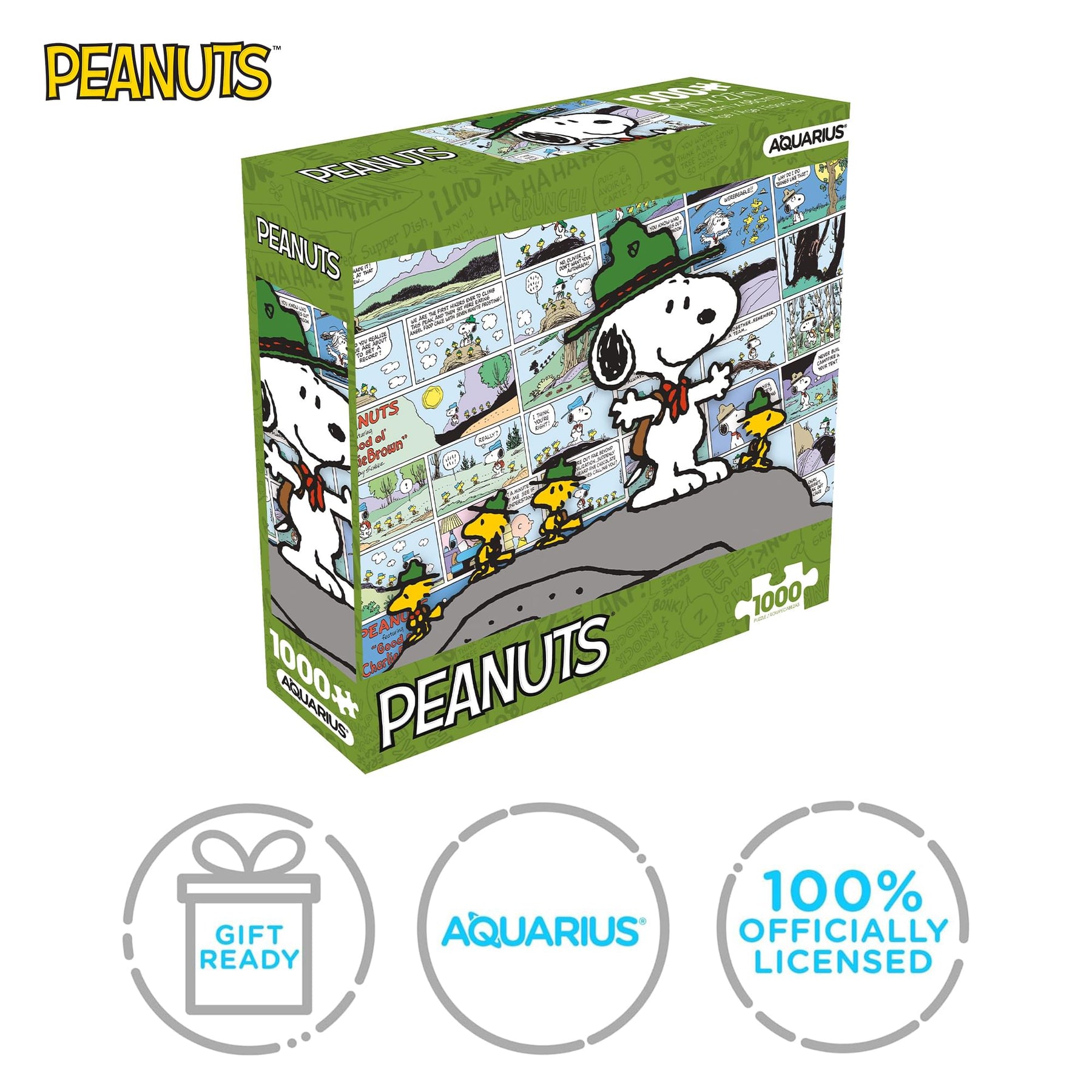 Peanuts Beagle Scouts 1000-Piece Jigsaw Puzzle