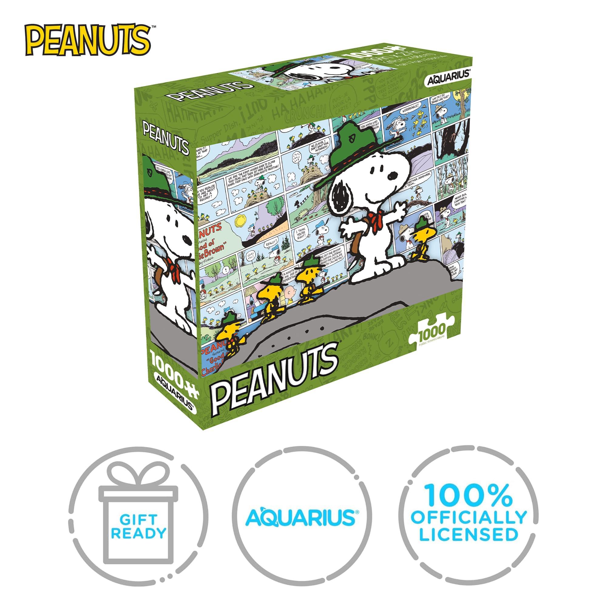 Peanuts Beagle Scouts 1000-Piece Jigsaw Puzzle