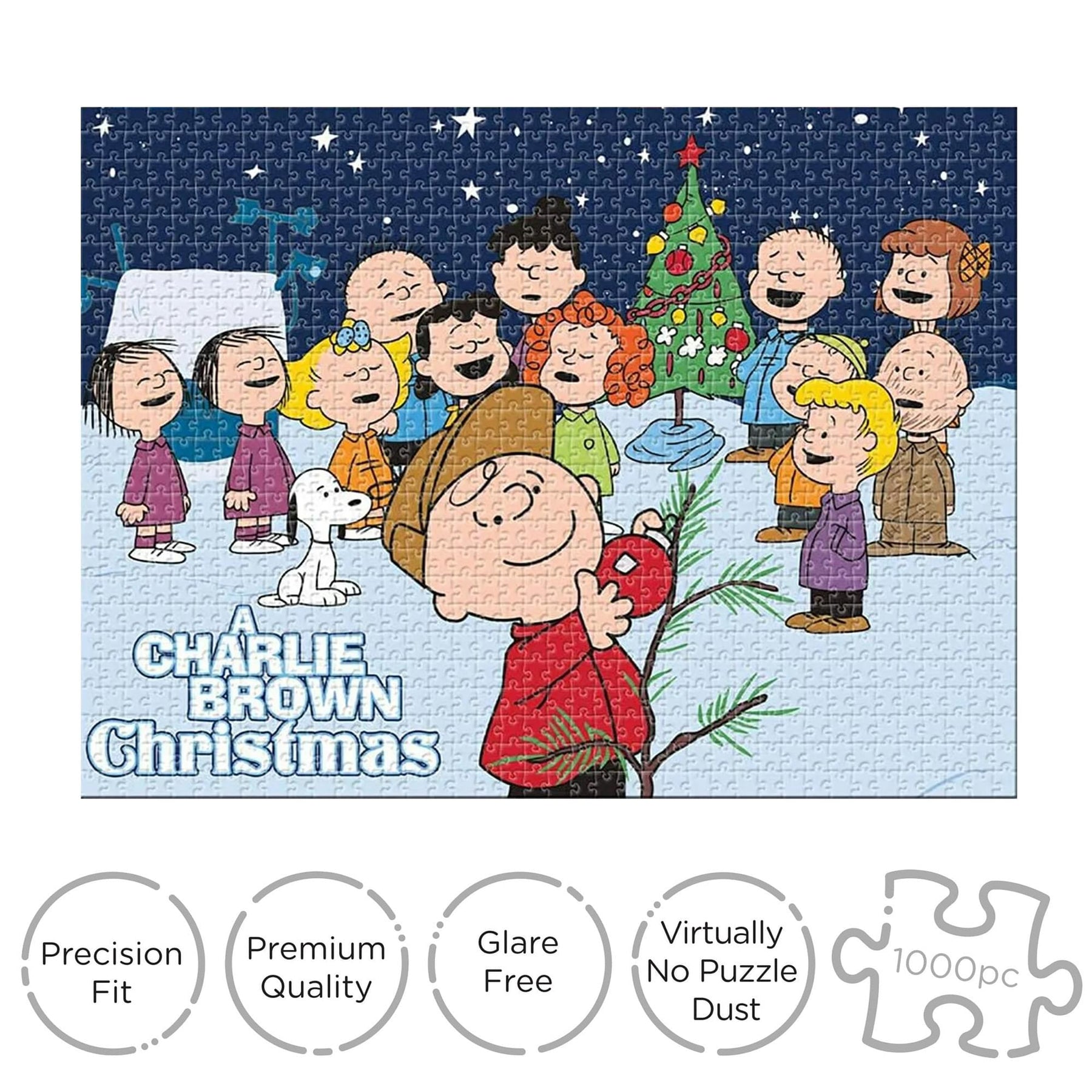 Peanuts Charlie Brown Christmas 1000 Piece Jigsaw Puzzle