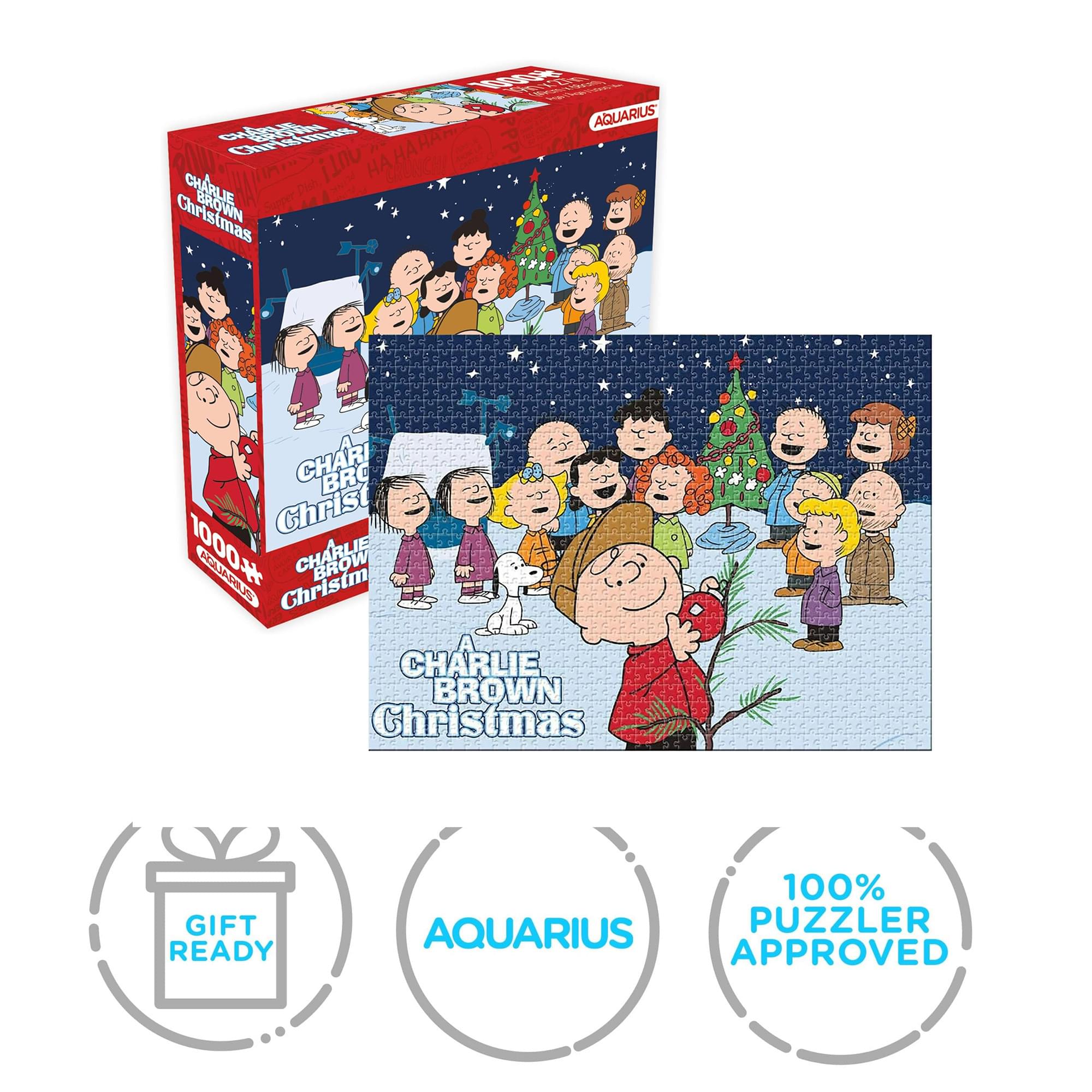 Peanuts Charlie Brown Christmas 1000 Piece Jigsaw Puzzle
