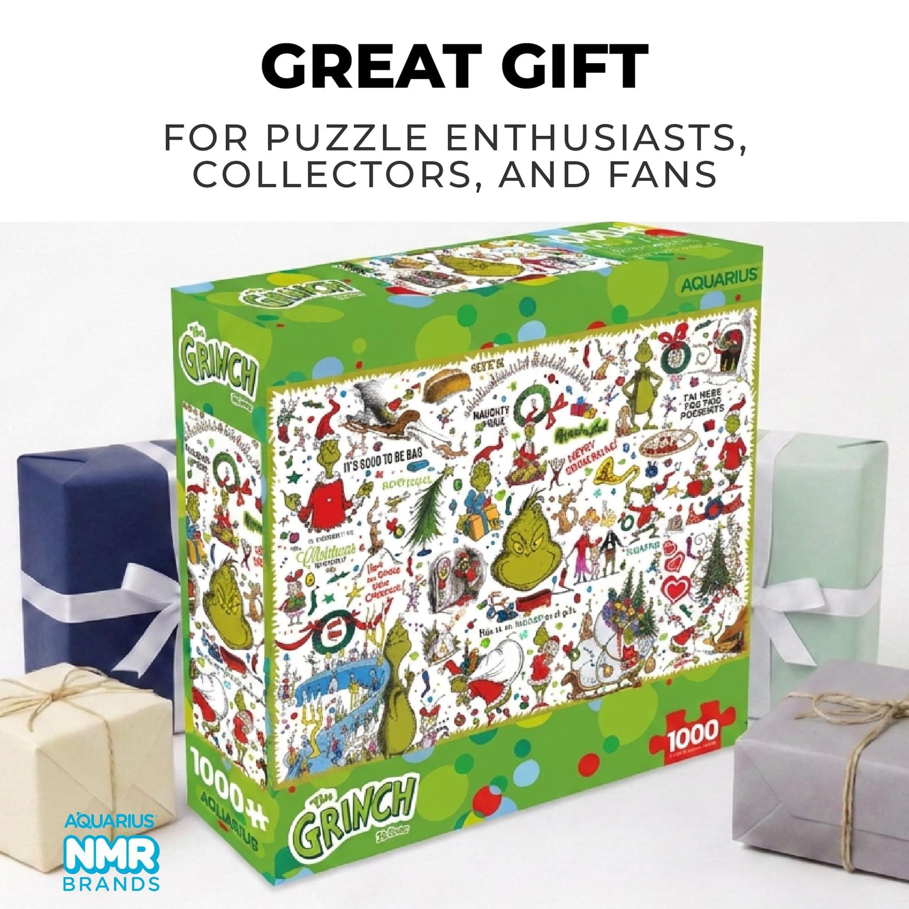 Dr. Seuss The Grinch Christmas 1000-Piece Jigsaw Puzzle