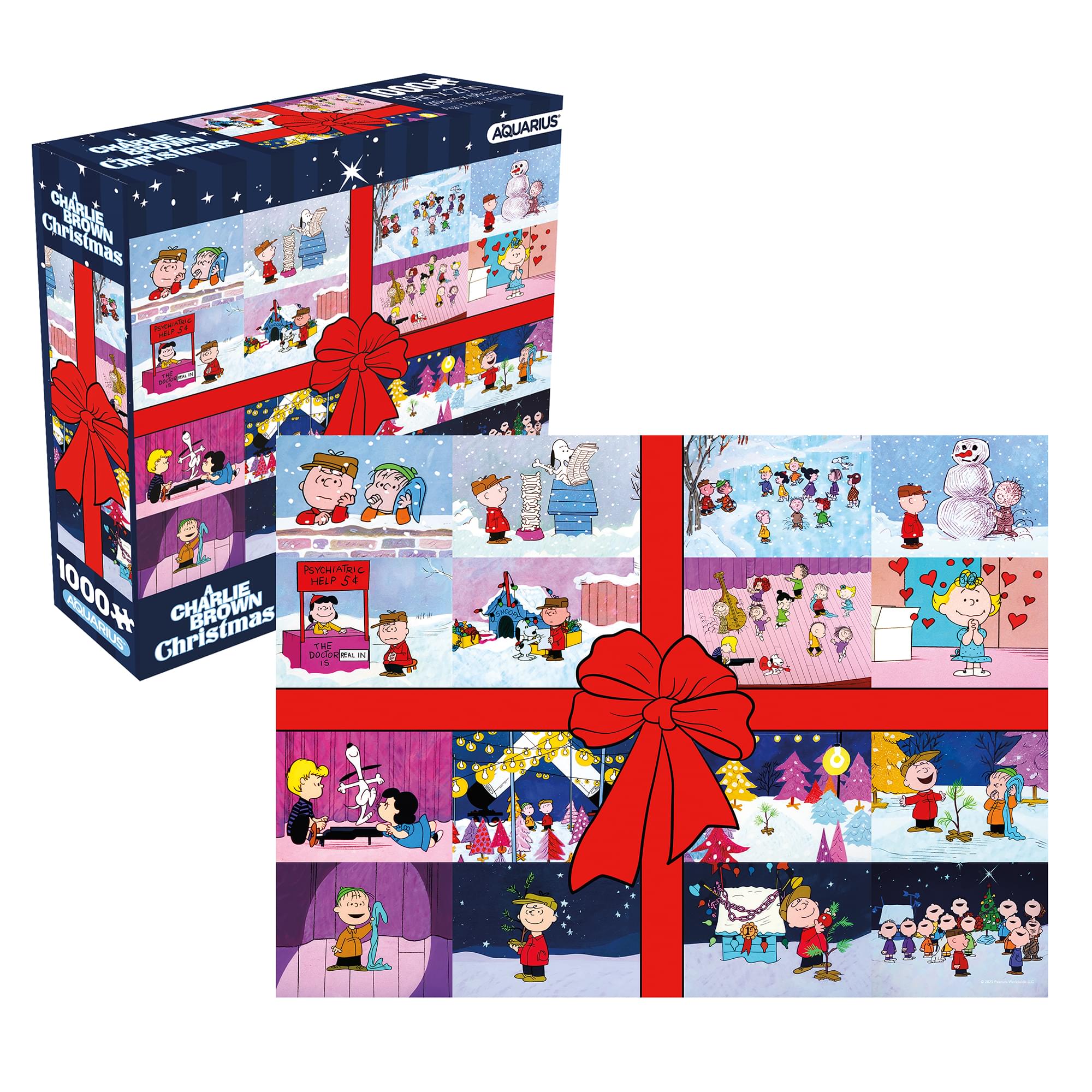Peanuts Charlie Brown Christmas 1000-Piece Jigsaw Puzzle