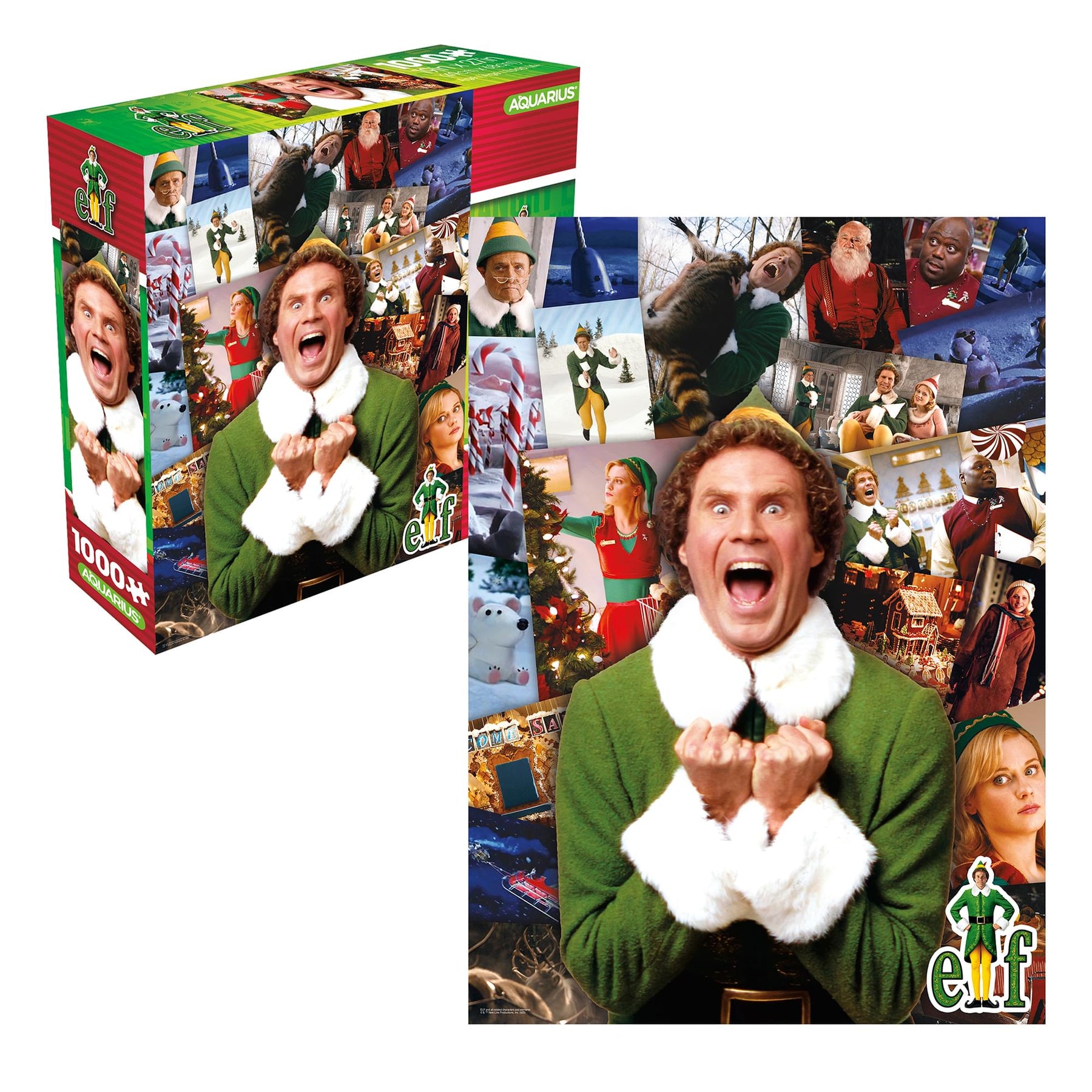 Elf Collage 1000-Piece Jigsaw Puzzle