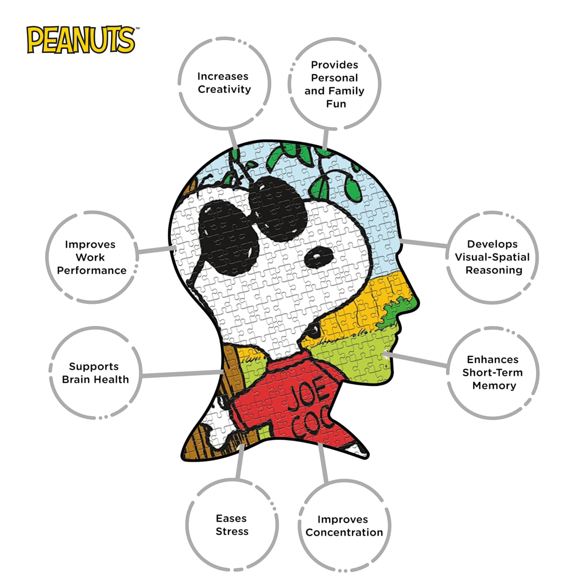 Peanuts Joe Cool 1000-Piece Jigsaw Puzzle