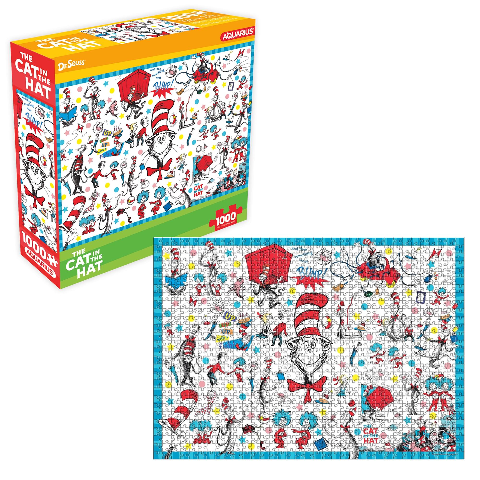 Dr. Seuss The Cat in The Hat 1000-Piece Jigsaw Puzzle