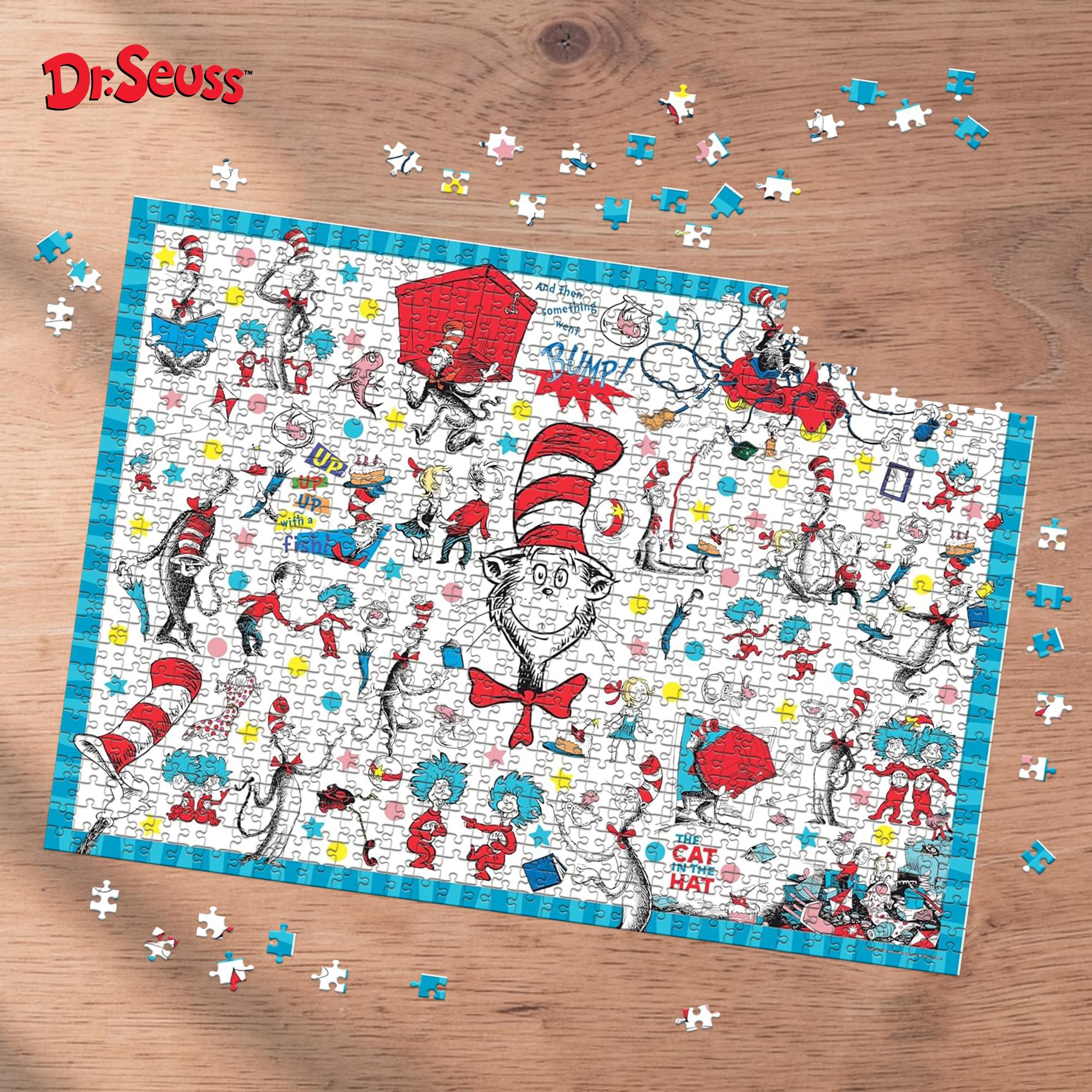 Dr. Seuss The Cat in The Hat 1000-Piece Jigsaw Puzzle