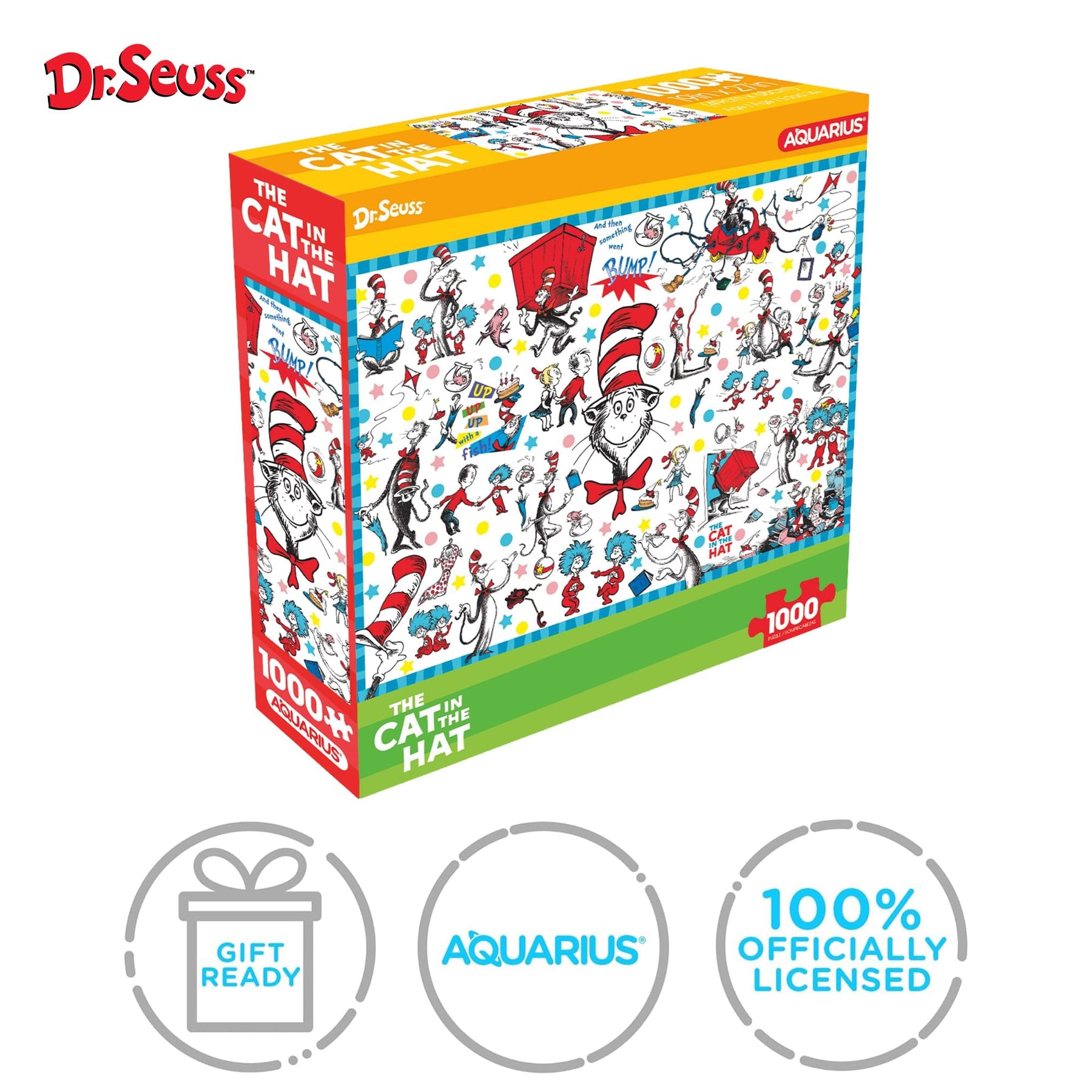 Dr. Seuss The Cat in The Hat 1000-Piece Jigsaw Puzzle