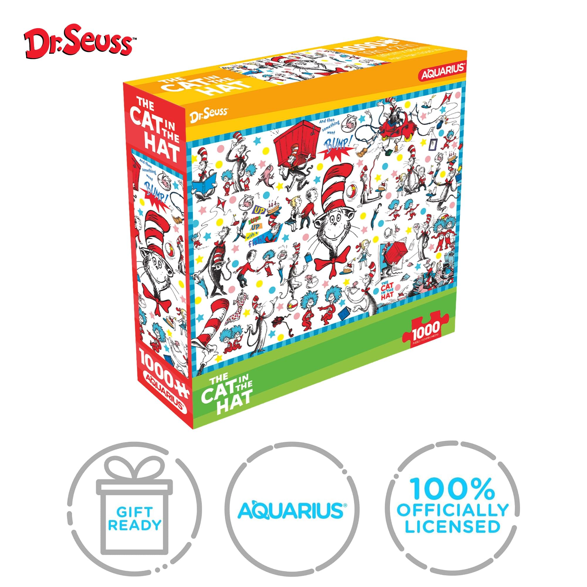 Dr. Seuss The Cat in The Hat 1000-Piece Jigsaw Puzzle