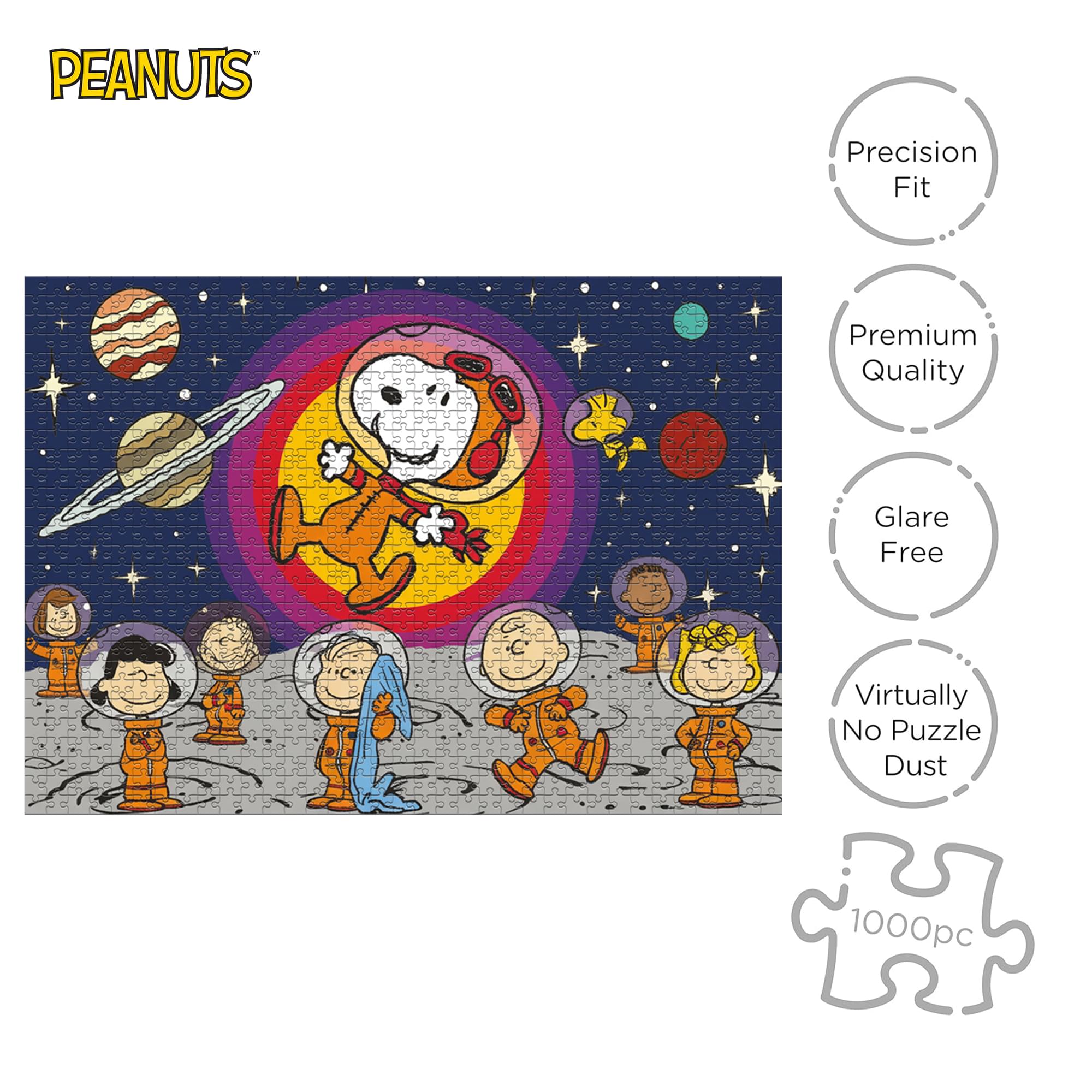 Peanuts NASA Artemis 1000-Piece Jigsaw Puzzle