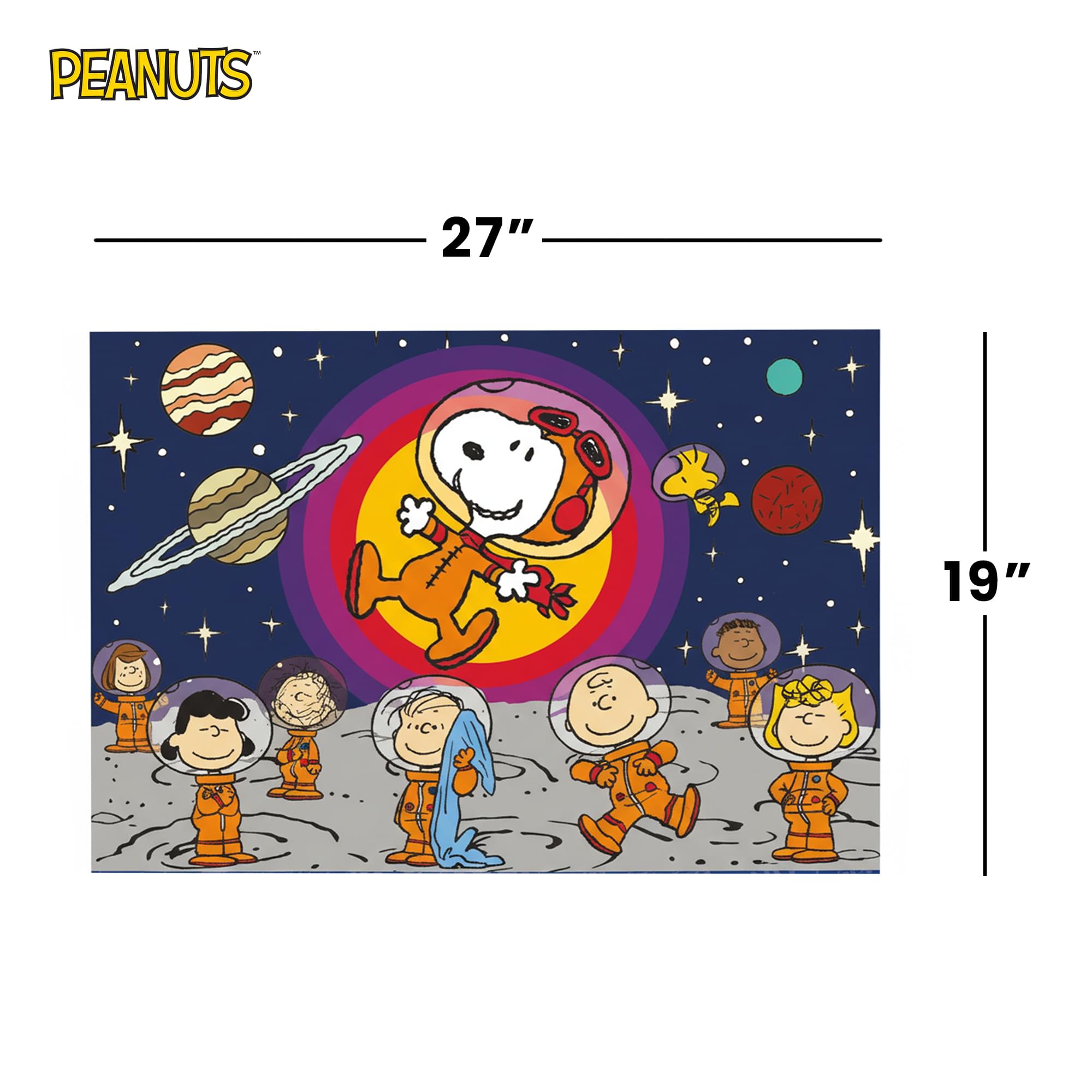Peanuts NASA Artemis 1000-Piece Jigsaw Puzzle