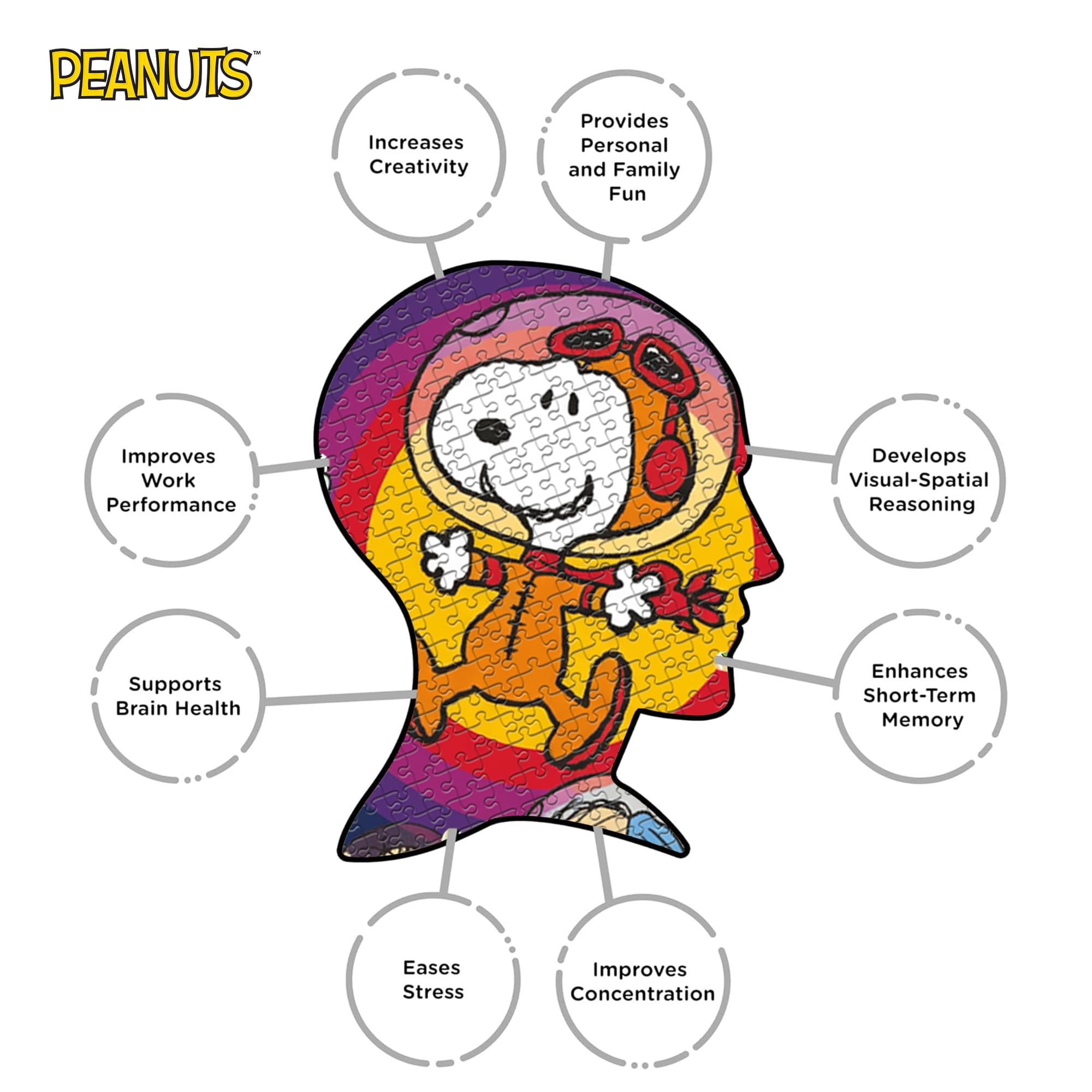 Peanuts NASA Artemis 1000-Piece Jigsaw Puzzle