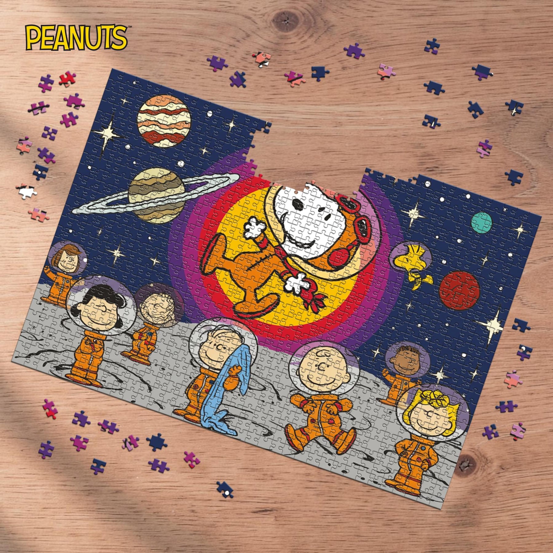 Peanuts NASA Artemis 1000-Piece Jigsaw Puzzle