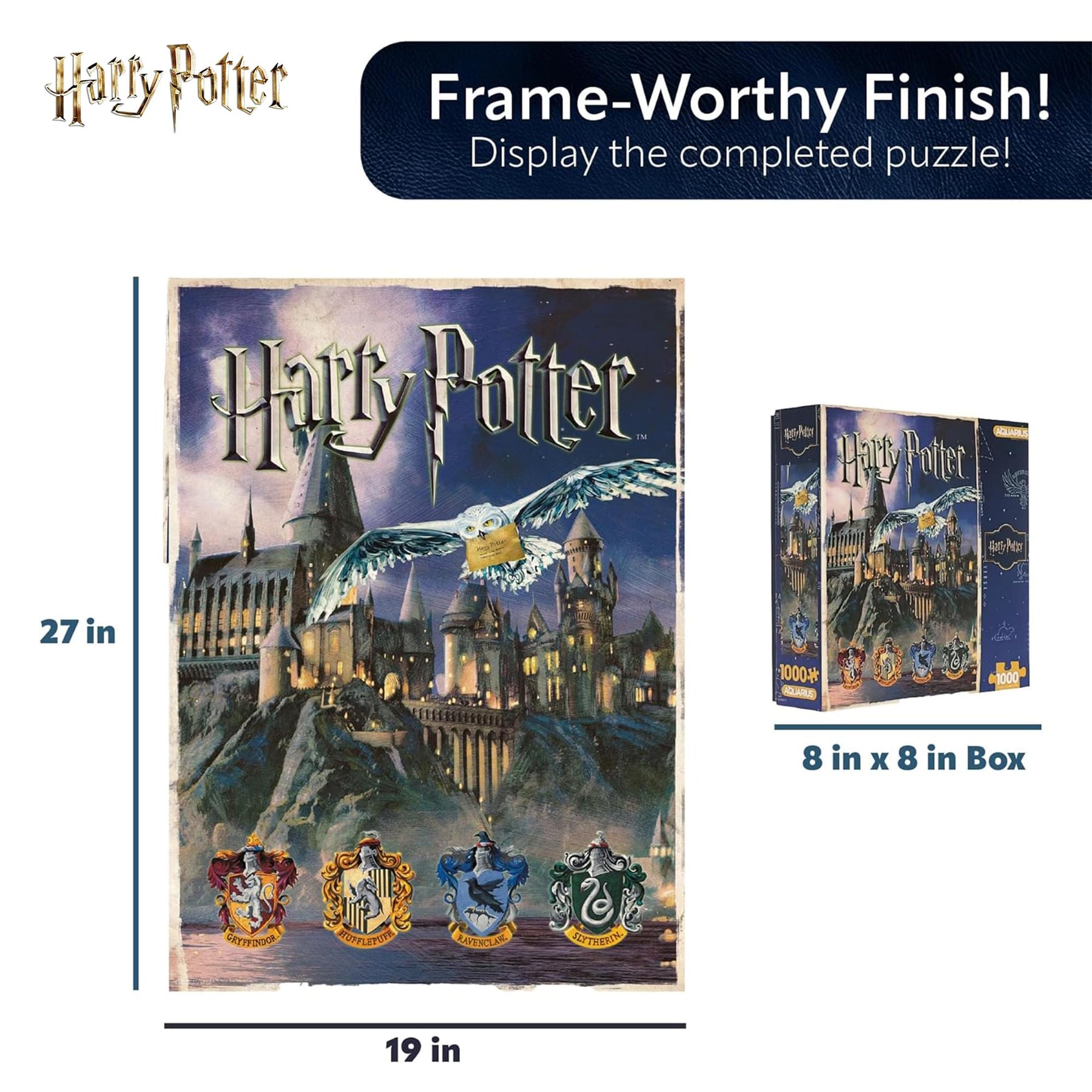 Harry Potter Hogwarts 1000-Piece Jigsaw Puzzle