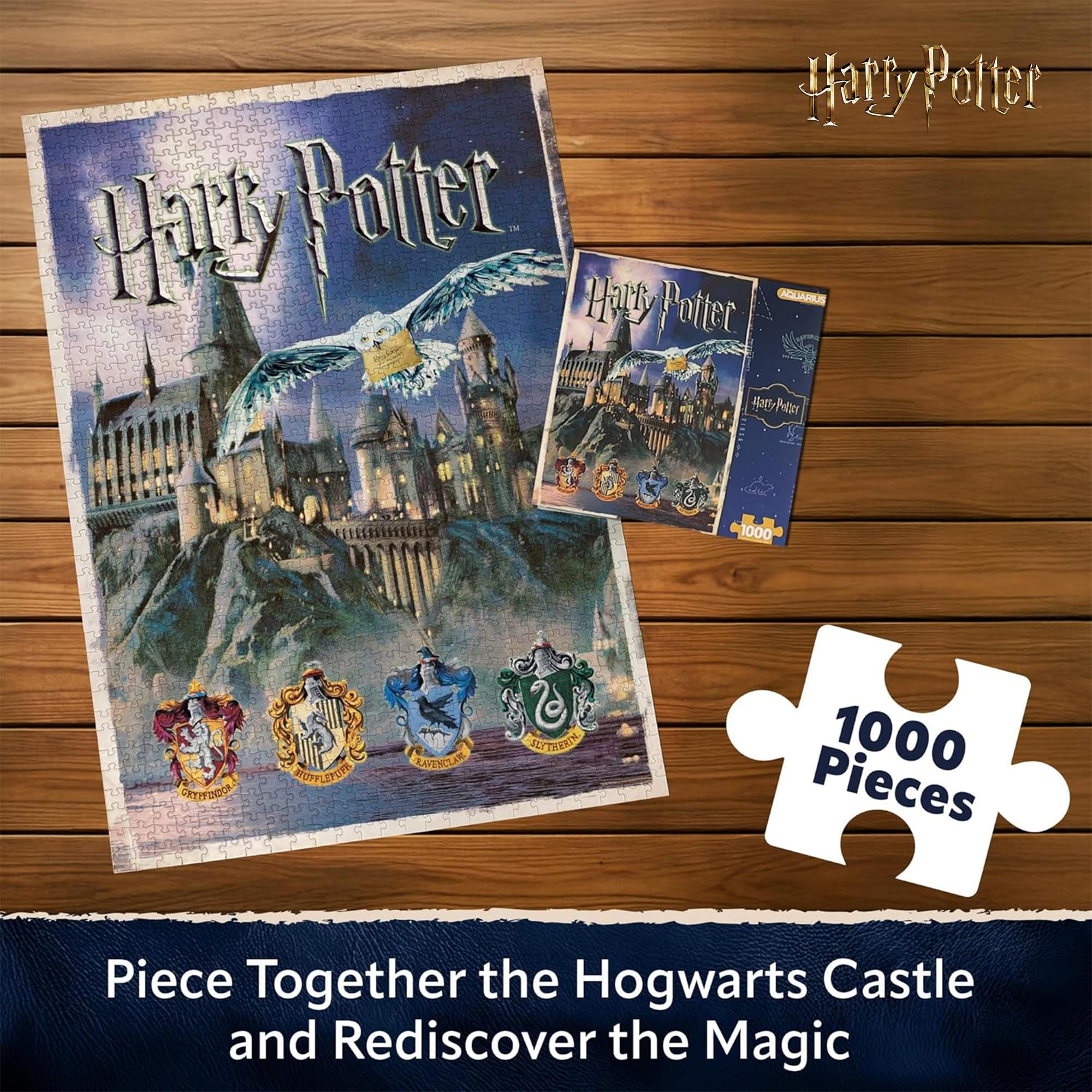 Harry Potter Hogwarts 1000-Piece Jigsaw Puzzle