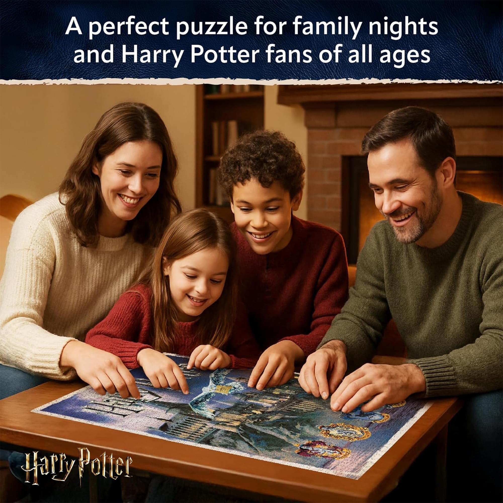 Harry Potter Hogwarts 1000-Piece Jigsaw Puzzle