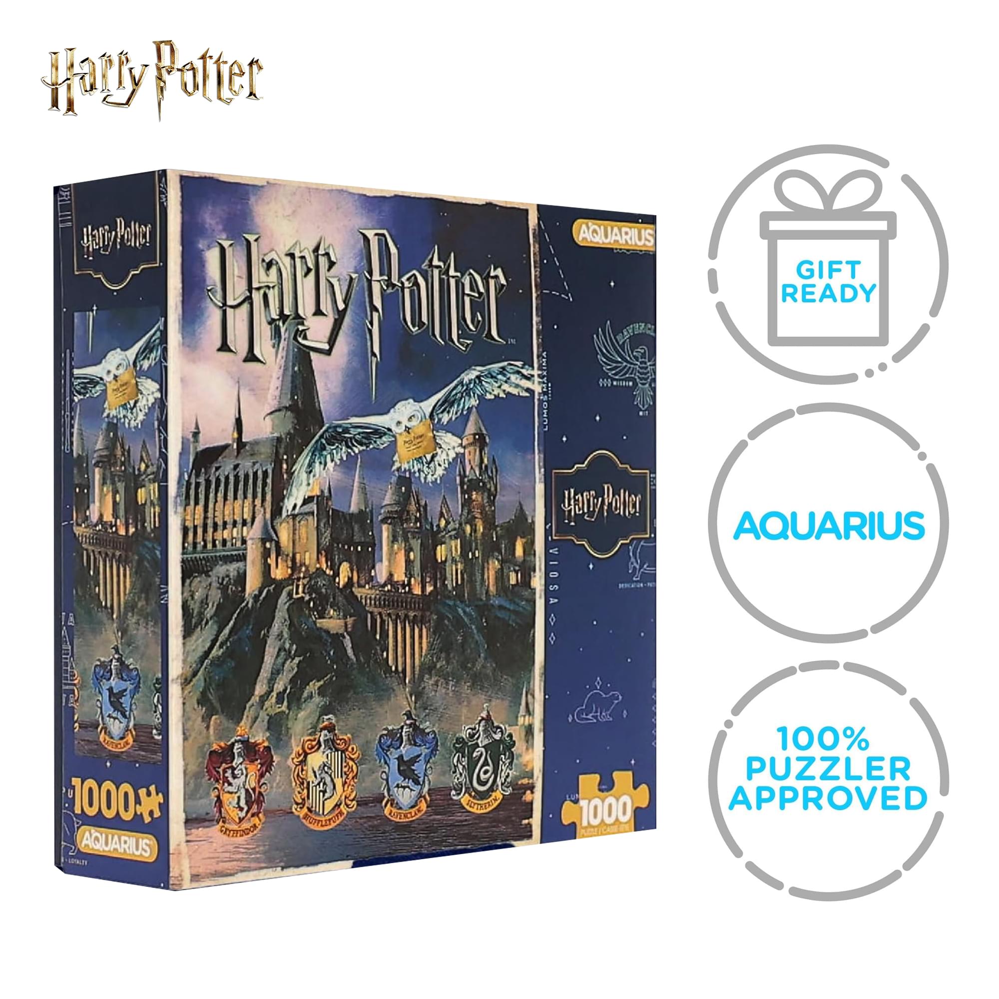 Harry Potter Hogwarts 1000-Piece Jigsaw Puzzle