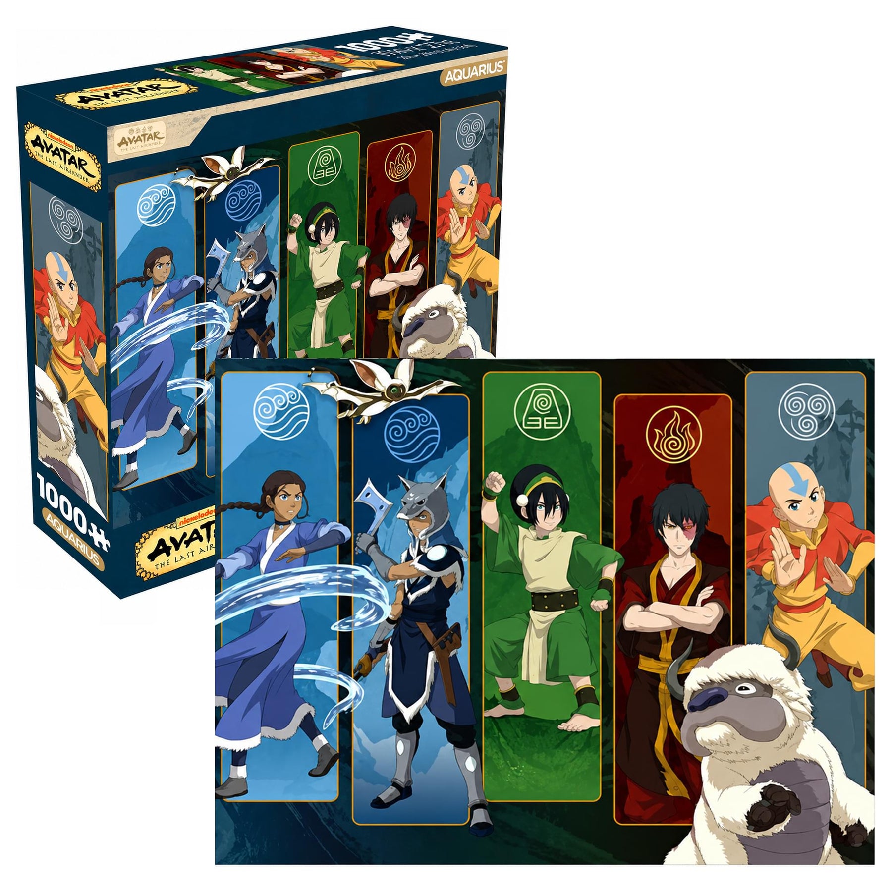 Avatar: The Last Airbender Cast Collage 1000-Piece Jigsaw Puzzle