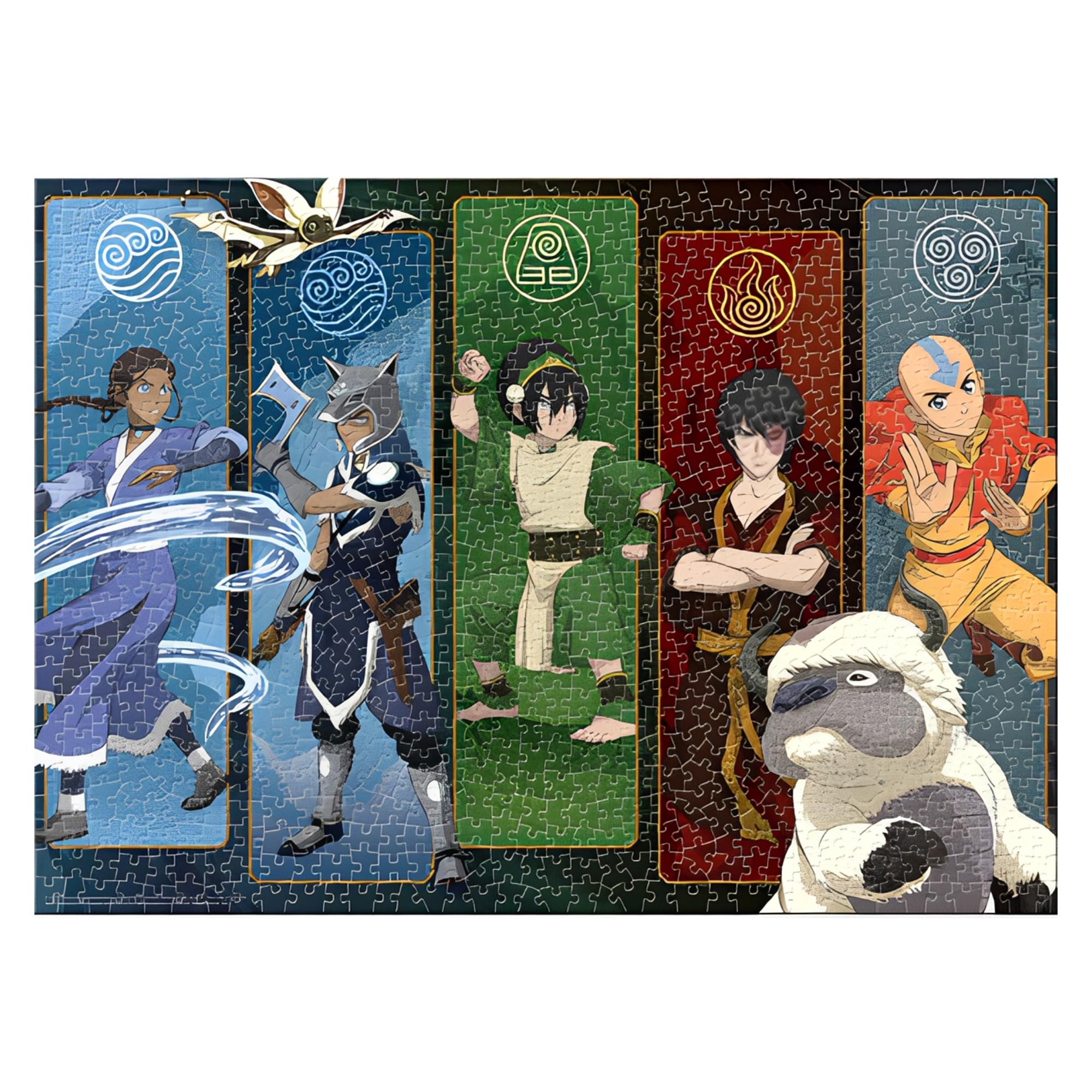 Avatar: The Last Airbender Cast Collage 1000-Piece Jigsaw Puzzle