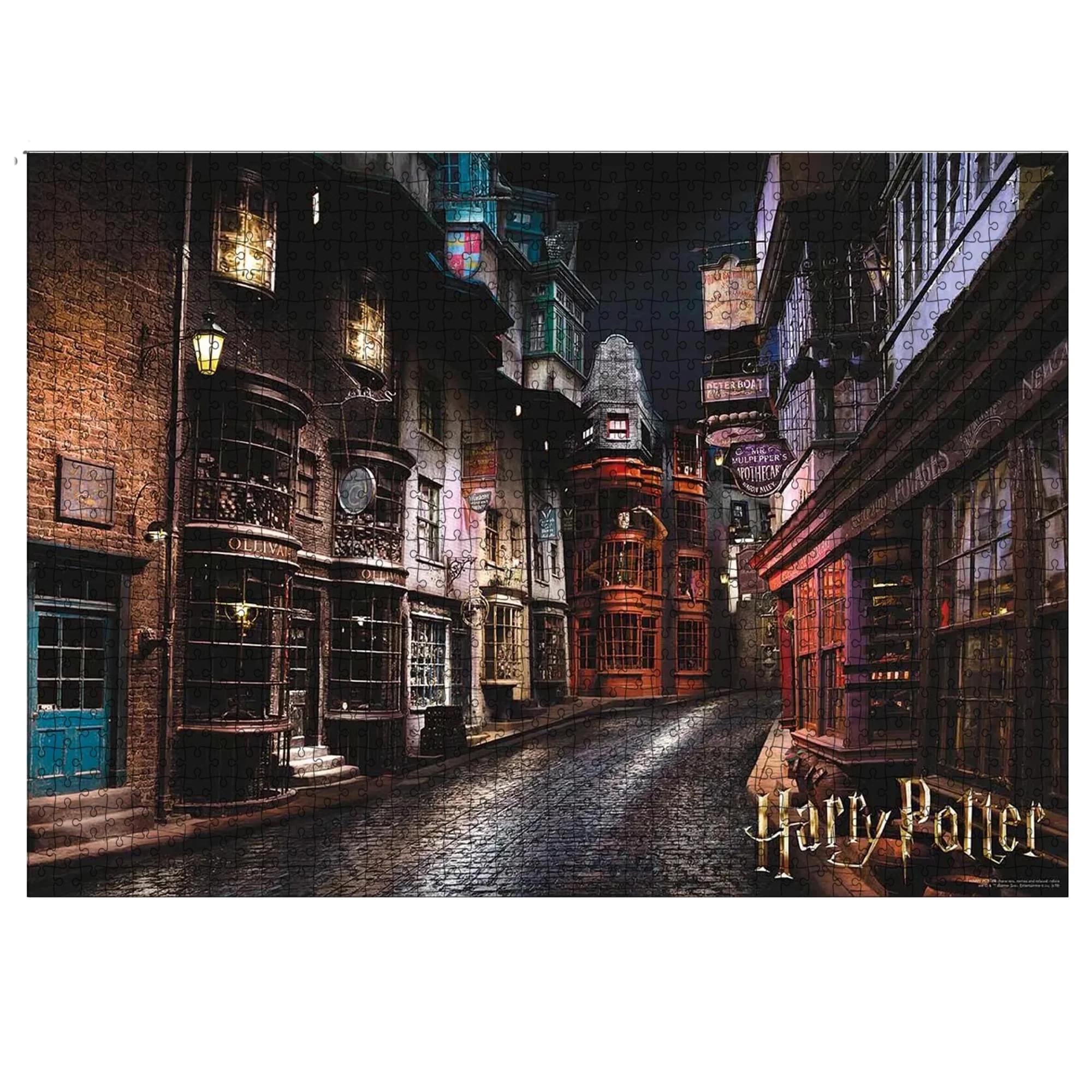 Harry Potter Diagon Alley 1000-Piece Jigsaw Puzzle