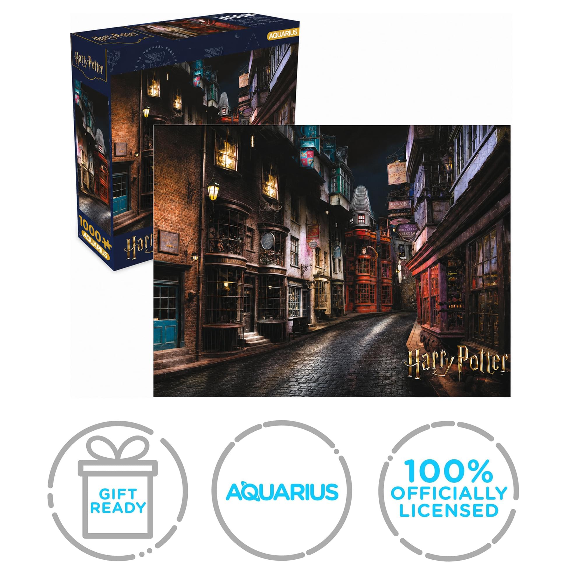 Harry Potter Diagon Alley 1000-Piece Jigsaw Puzzle