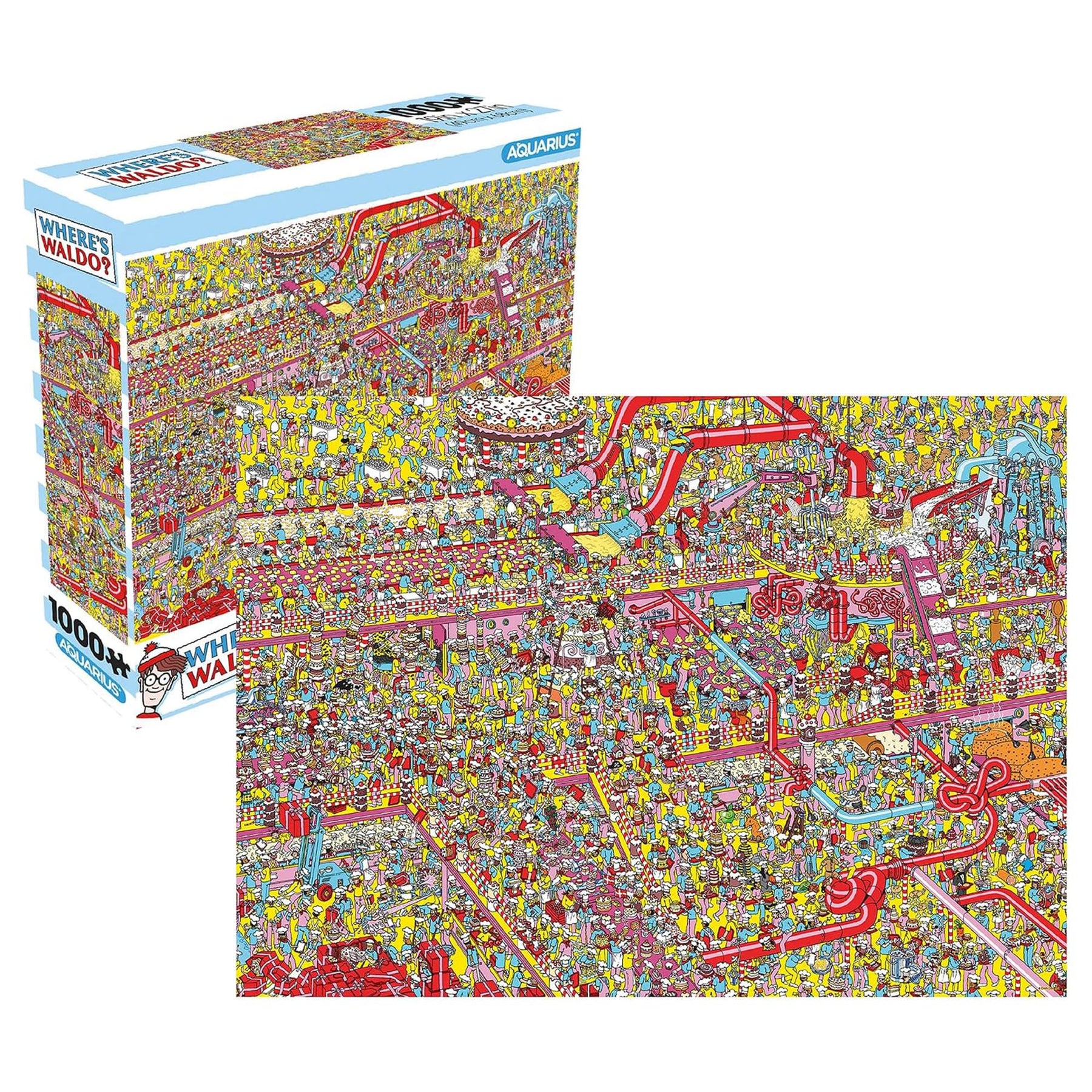 Where's Waldo Sweets 1000-Piece Jigsaw Puzzle