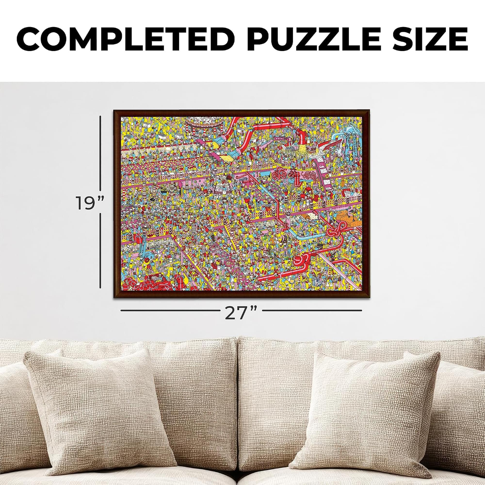Where's Waldo Sweets 1000-Piece Jigsaw Puzzle