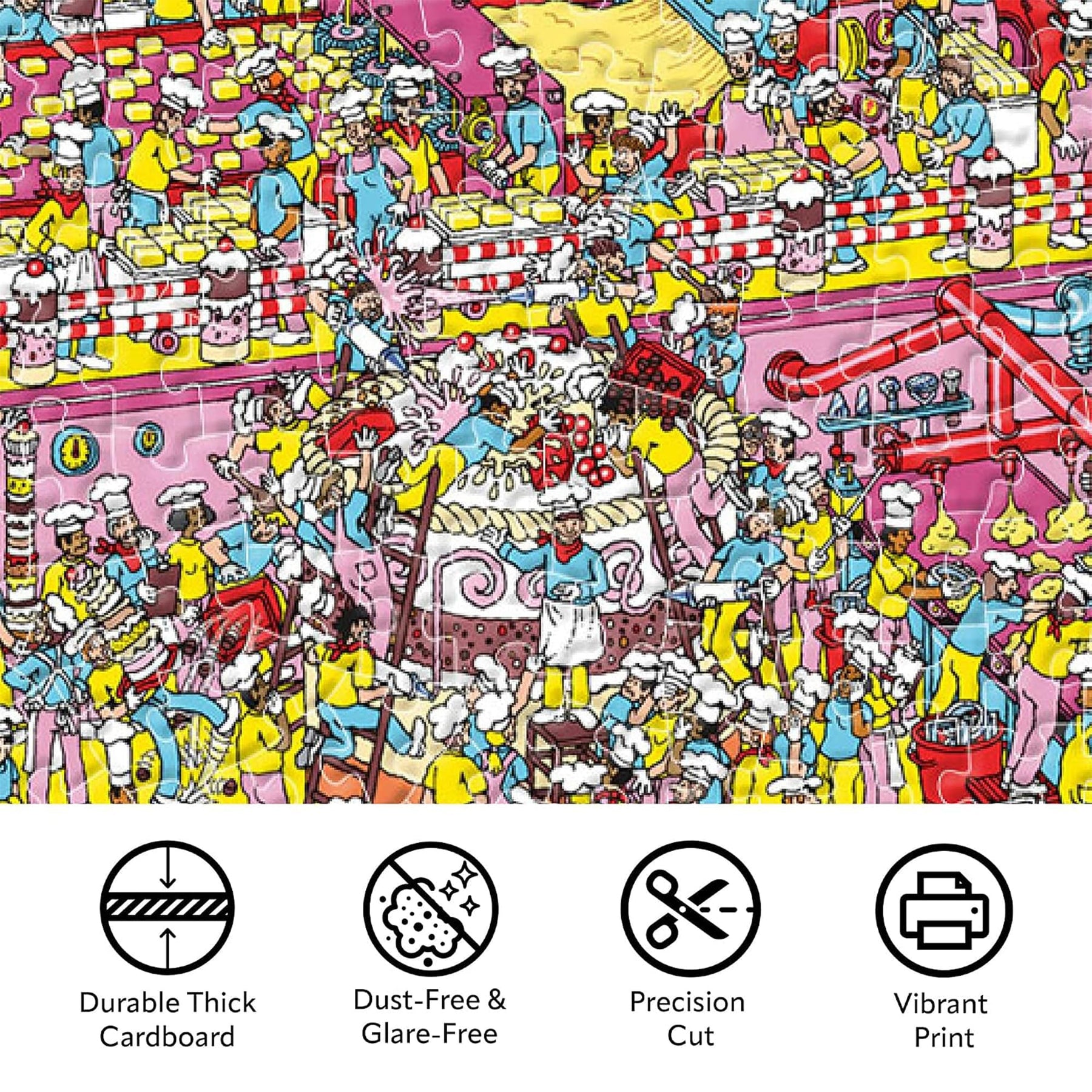 Where's Waldo Sweets 1000-Piece Jigsaw Puzzle