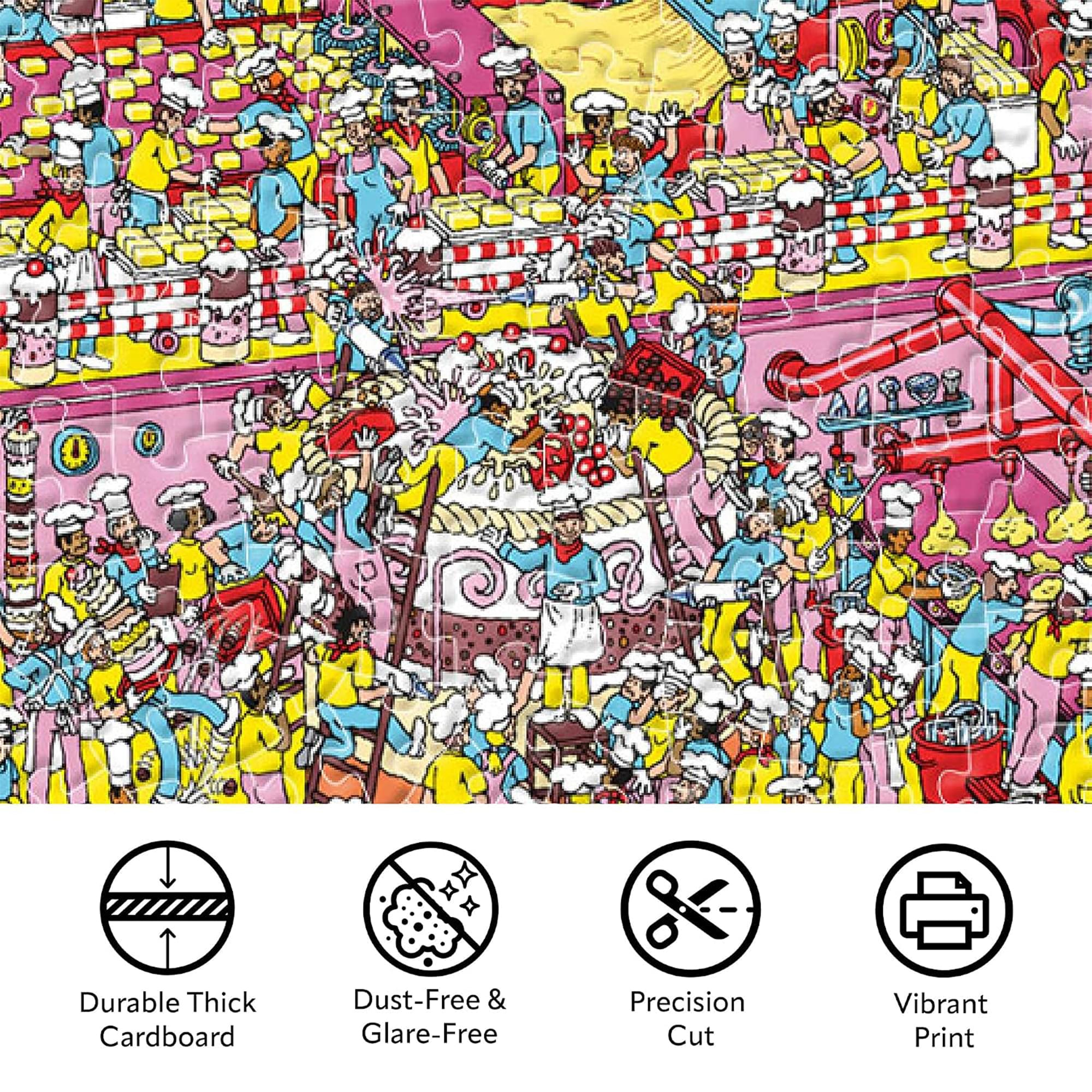 Where's Waldo Sweets 1000-Piece Jigsaw Puzzle