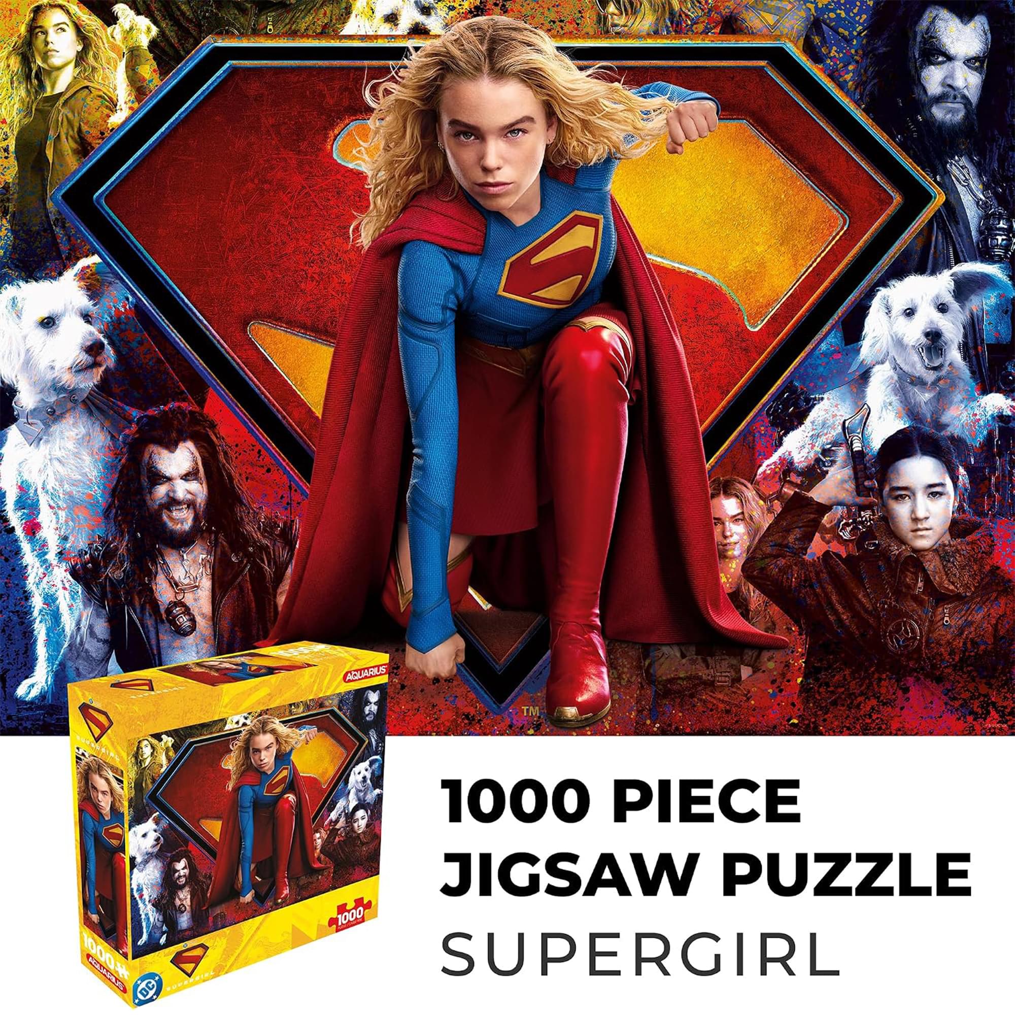 DC Comics Supergirl 1000-Piece Jigsaw Puzzle