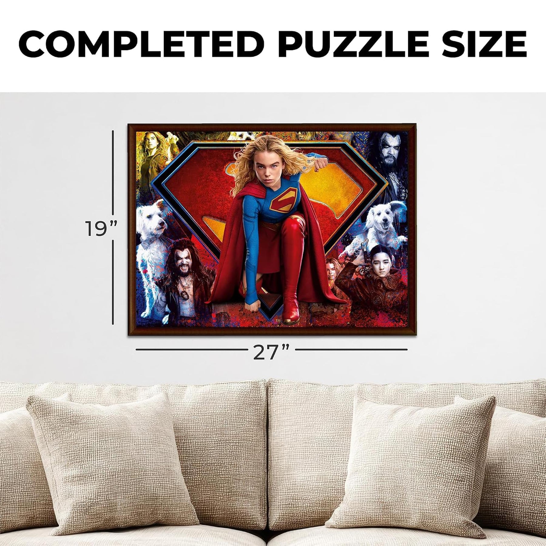 DC Comics Supergirl 1000-Piece Jigsaw Puzzle