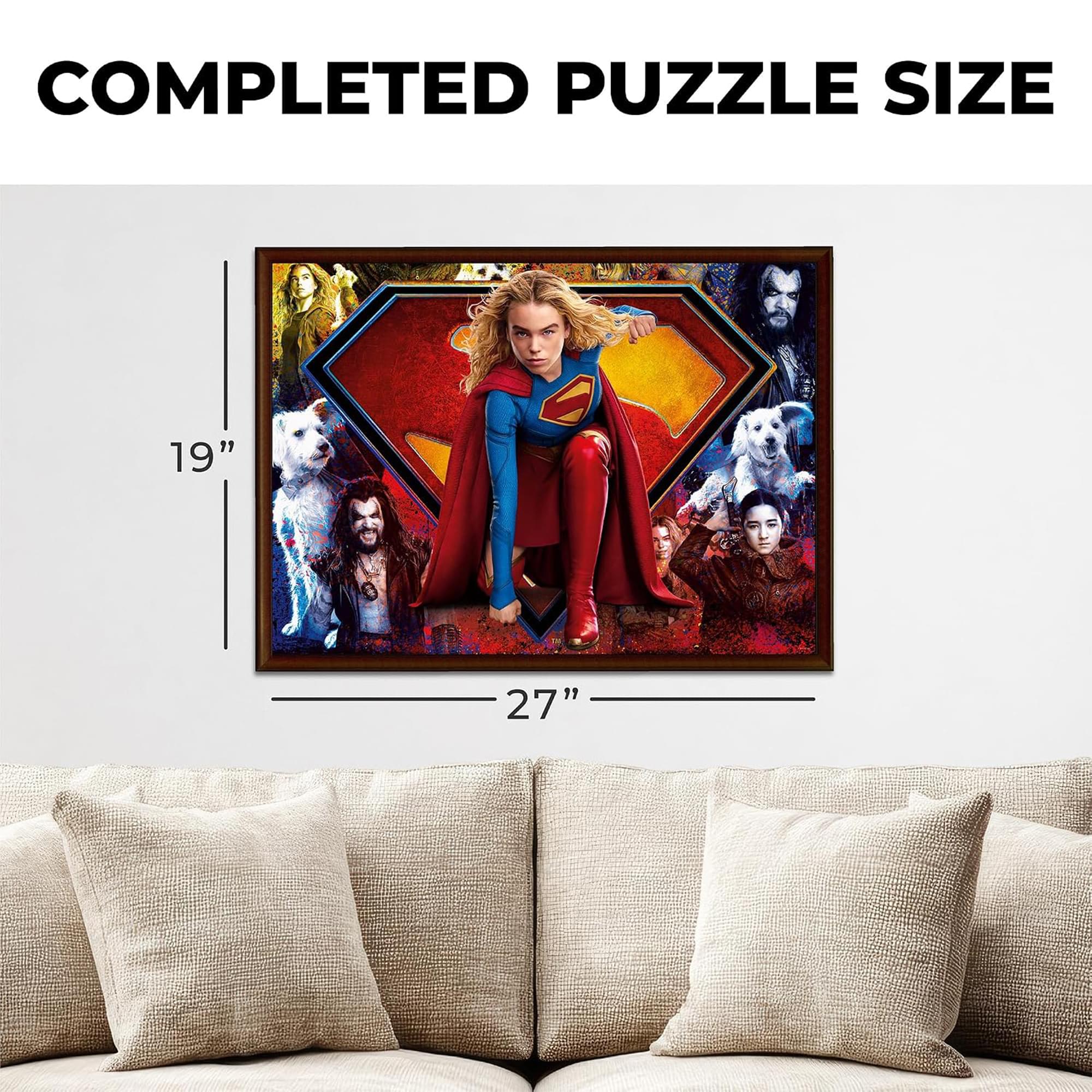 DC Comics Supergirl 1000-Piece Jigsaw Puzzle