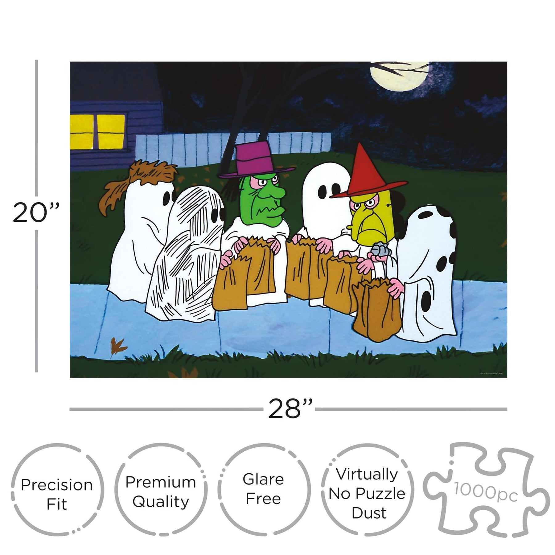 Peanuts It's The Great Pumpkin Charlie Brown 1000-Piece Jigsaw Puzzle