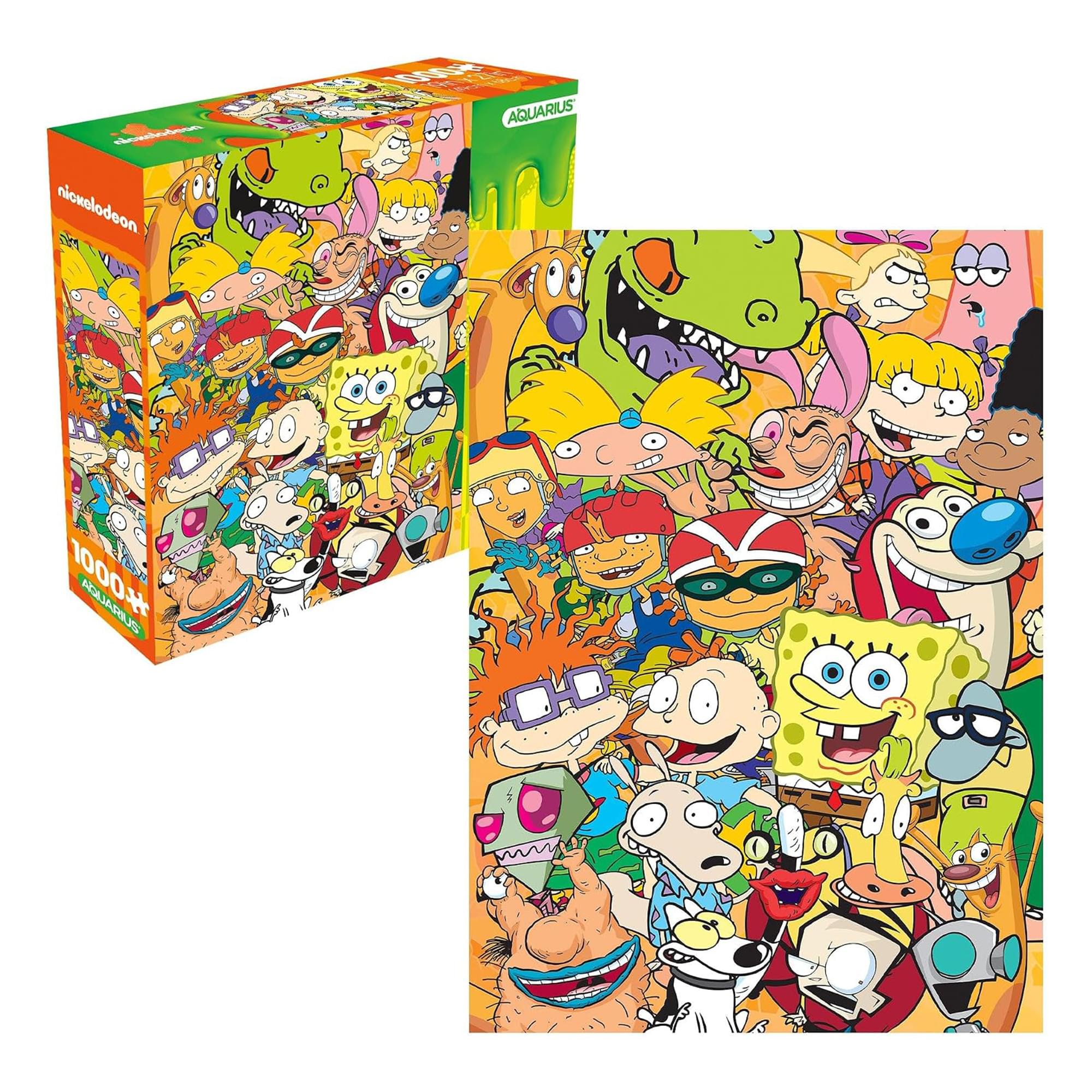 Nickelodeon Characters 1000-Piece Jigsaw Puzzle