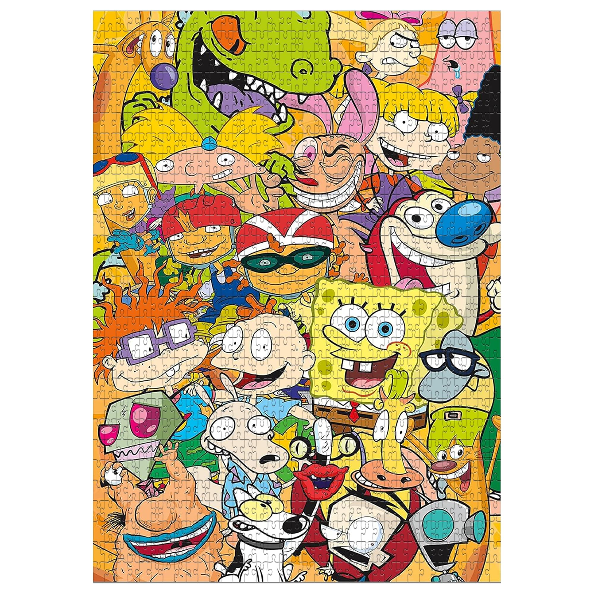 Nickelodeon Characters 1000-Piece Jigsaw Puzzle